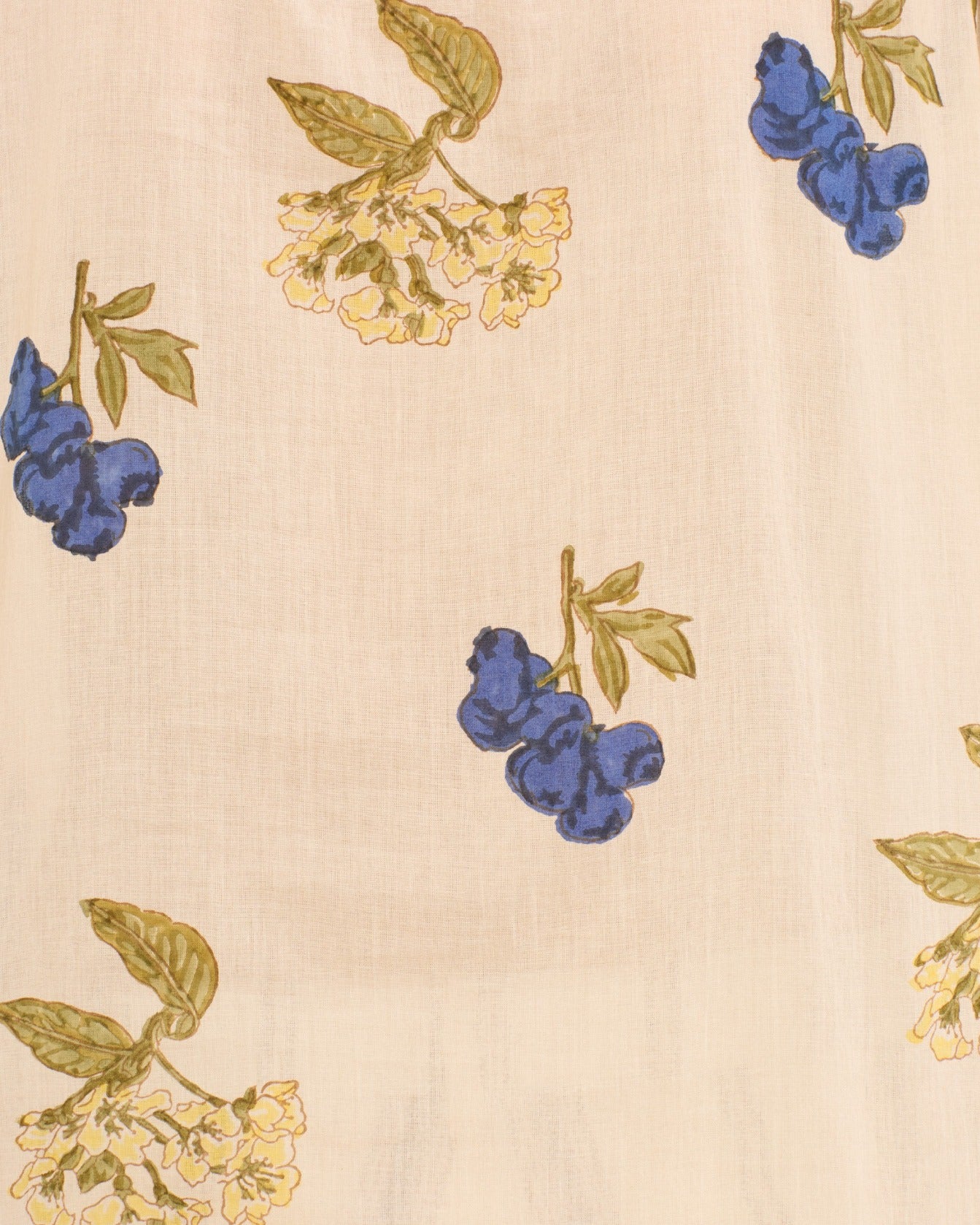 Annabel Blueberry Flora Shirt