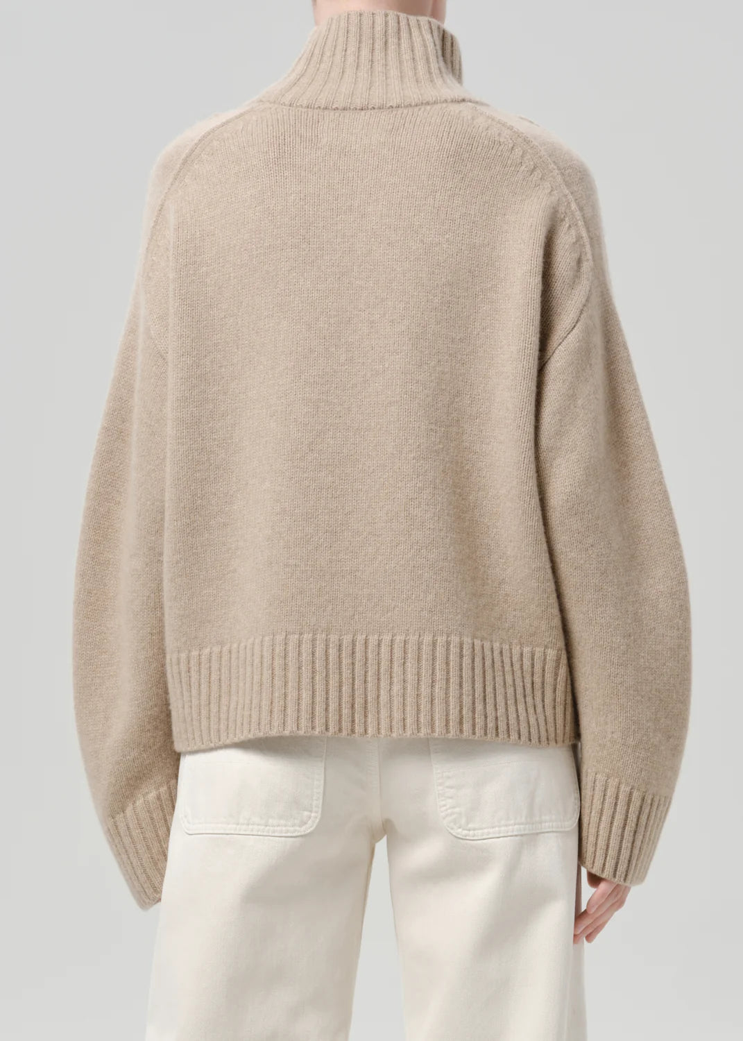 Citizens of Humanity Scout Turtleneck Sweater - Fawn