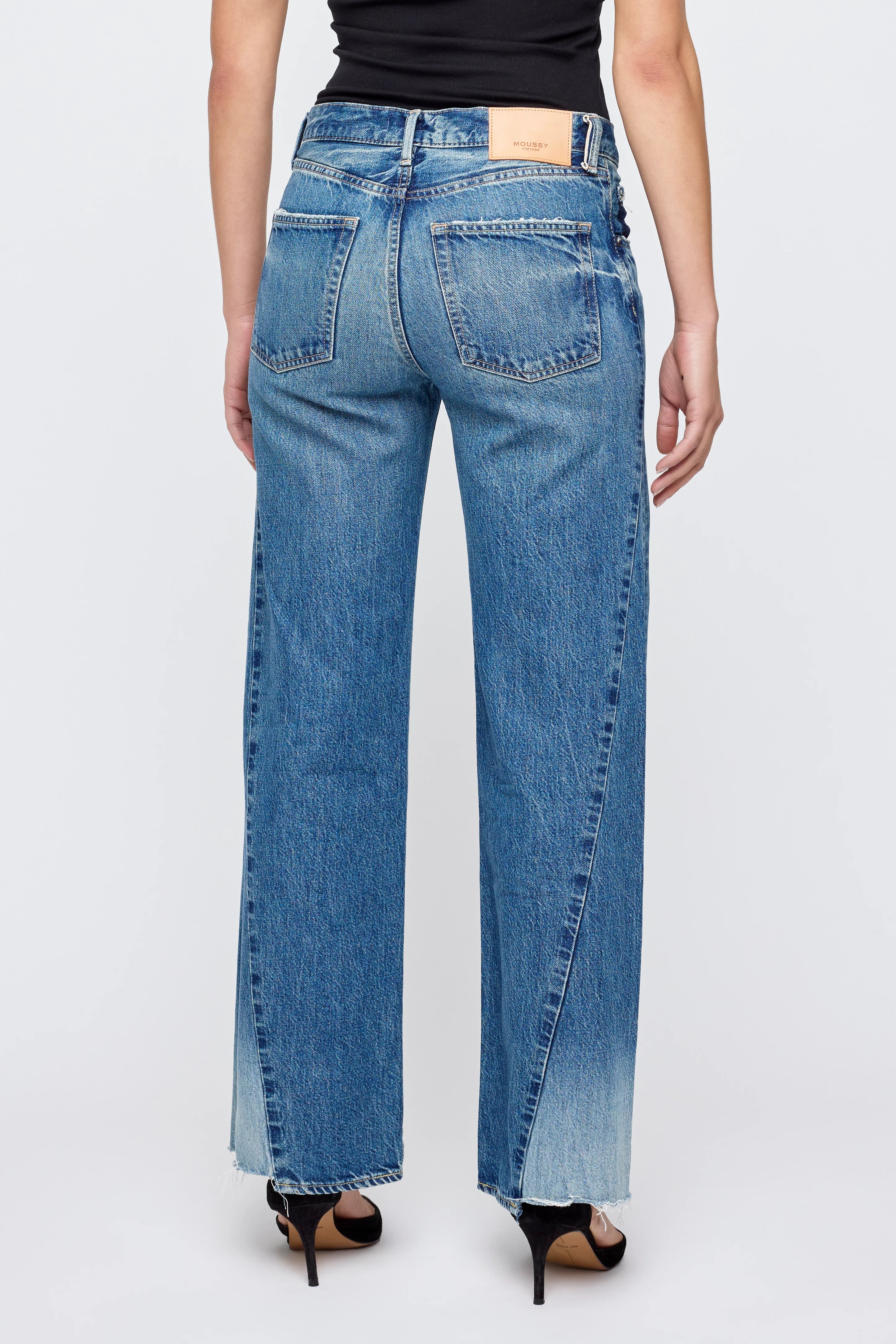 Moussy Vintage Holyoke Panel Wide Jean