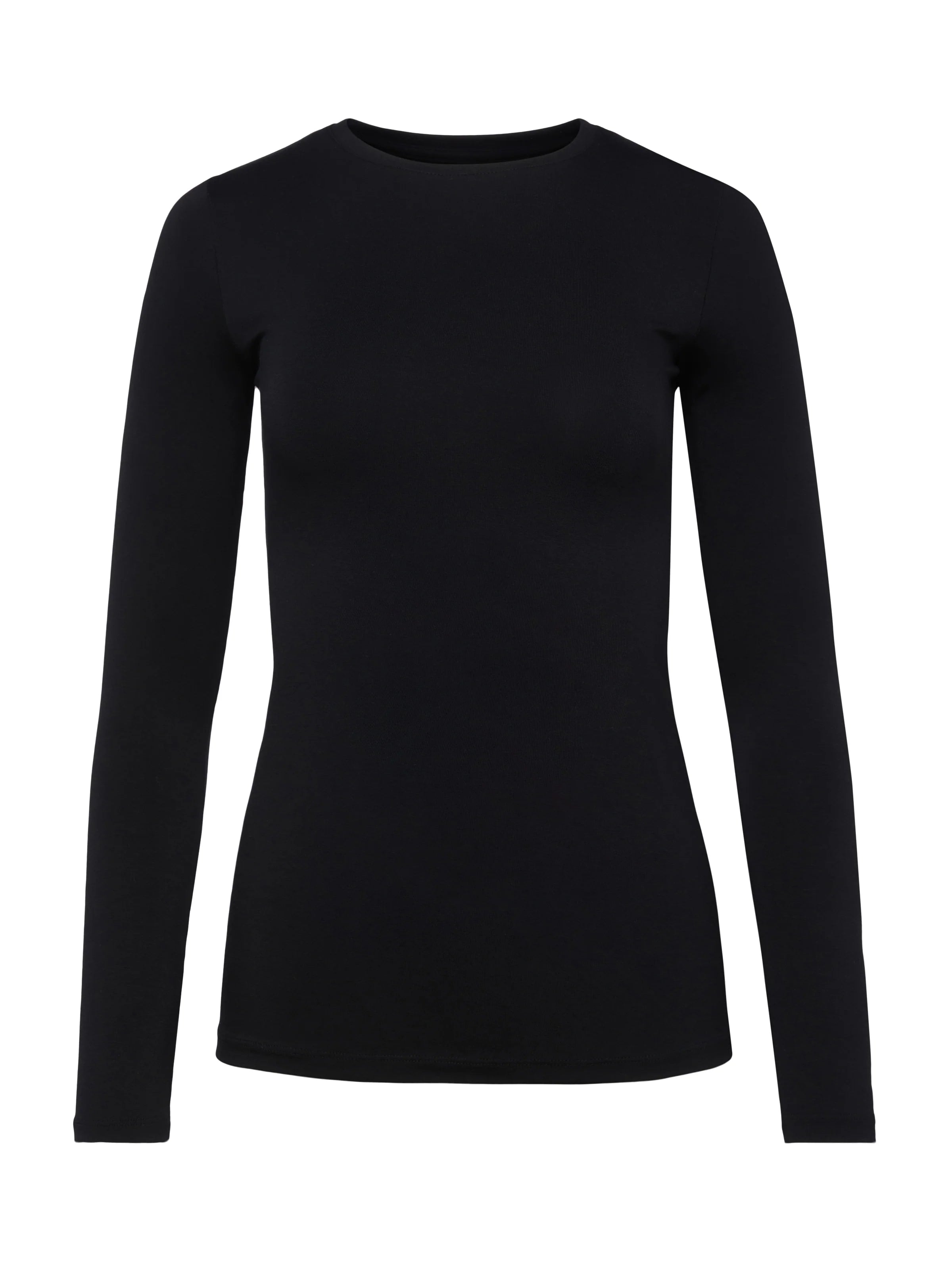 L'Agence Tess Crew Neck Longsleeve Top