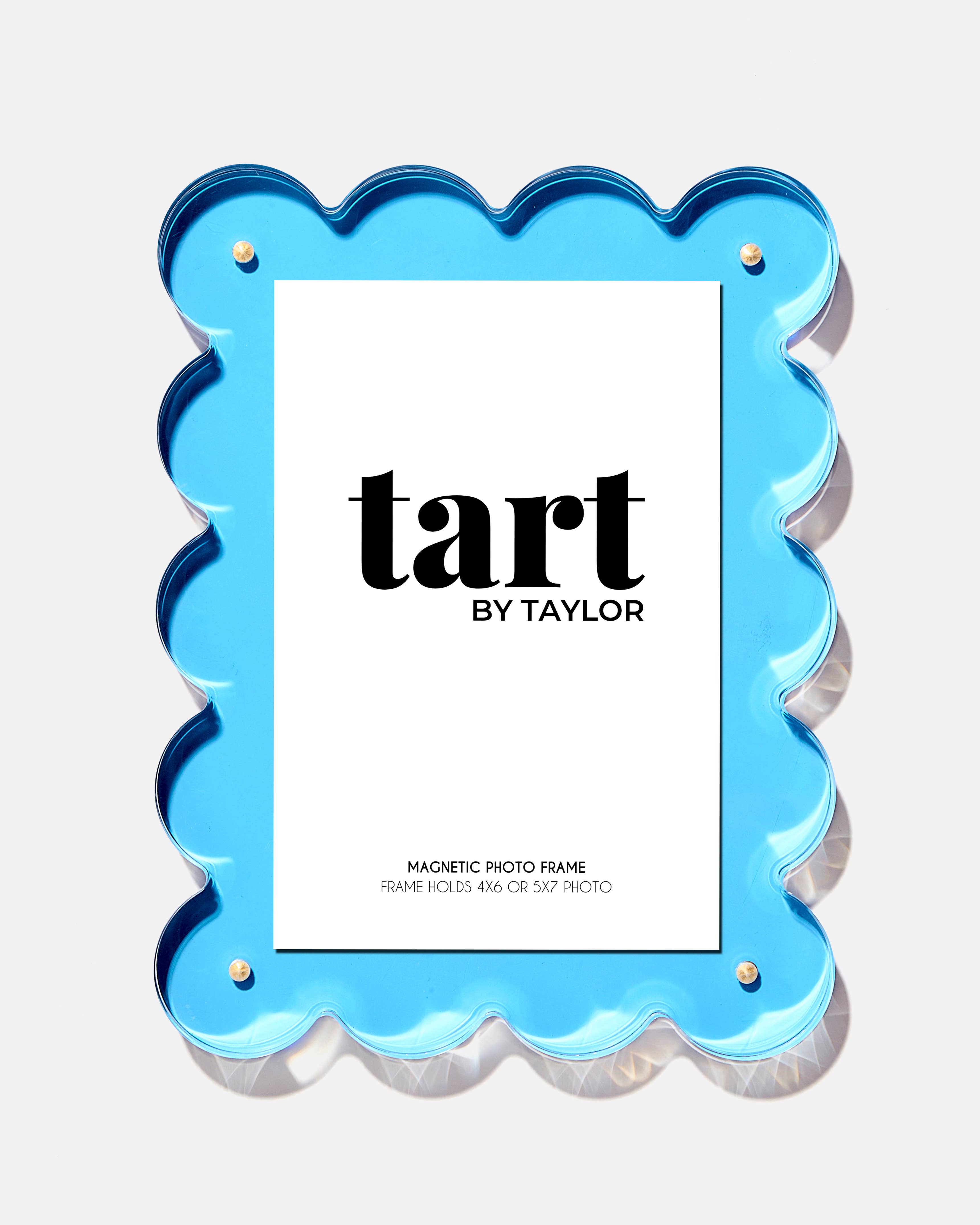 Tart By Taylor Neon Blue Acrylic Picture Frame