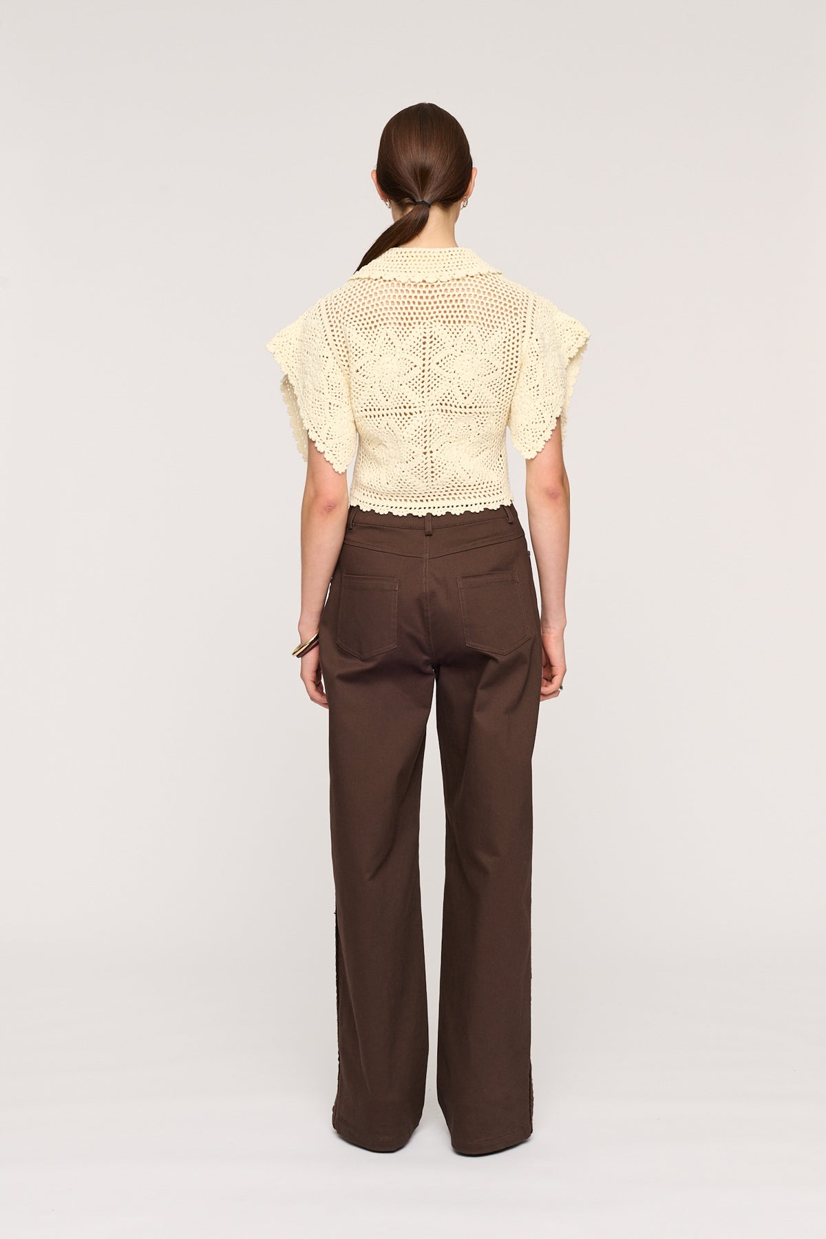 CLEO HAND CROCHET SHIRT