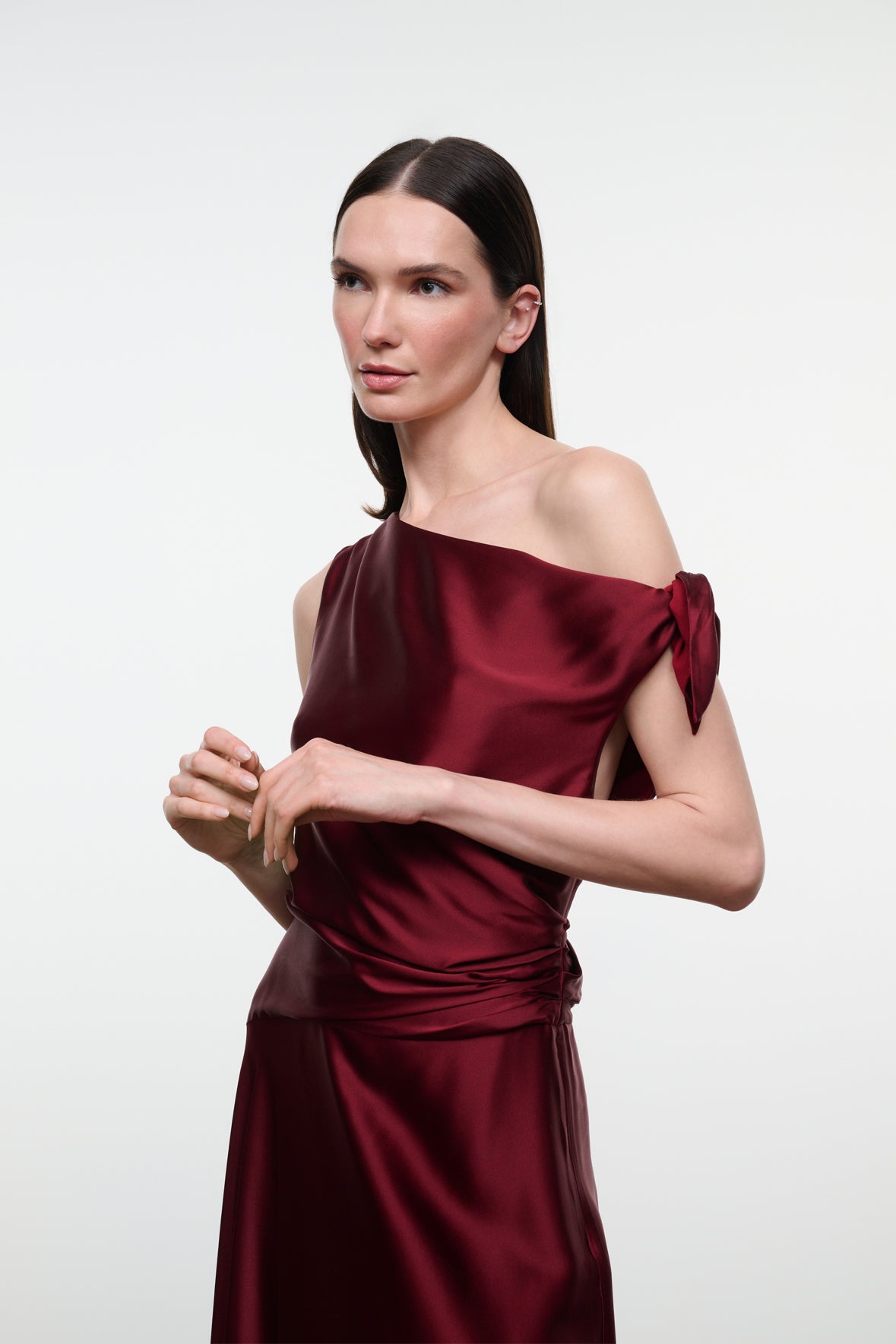 Staud Portia Silk Dress - Carmino