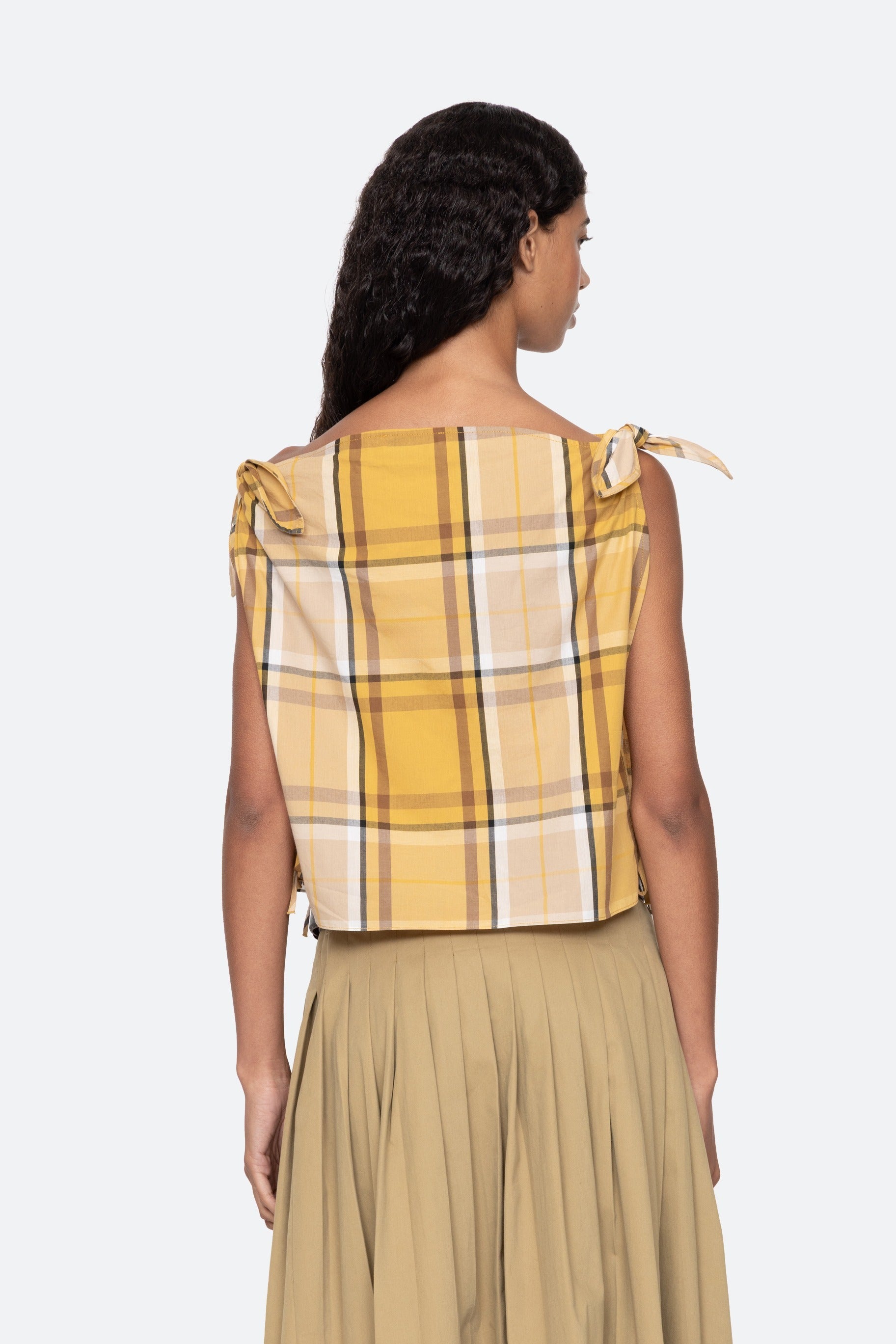 COPELAND PLAID TOP (D1)