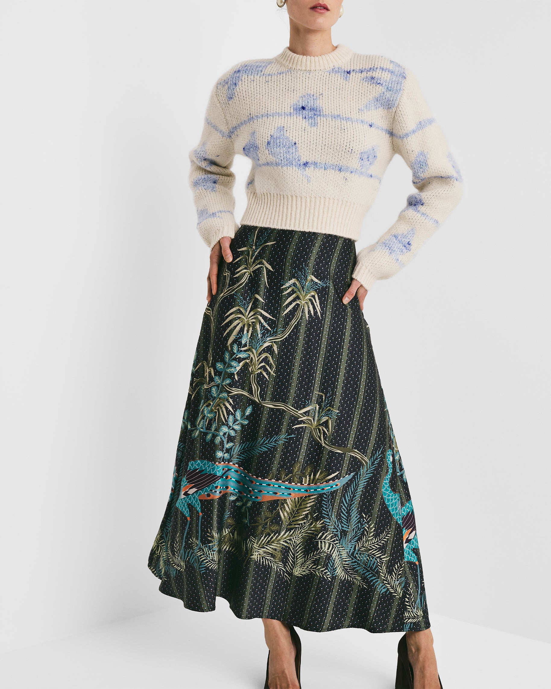 Satin Skirt