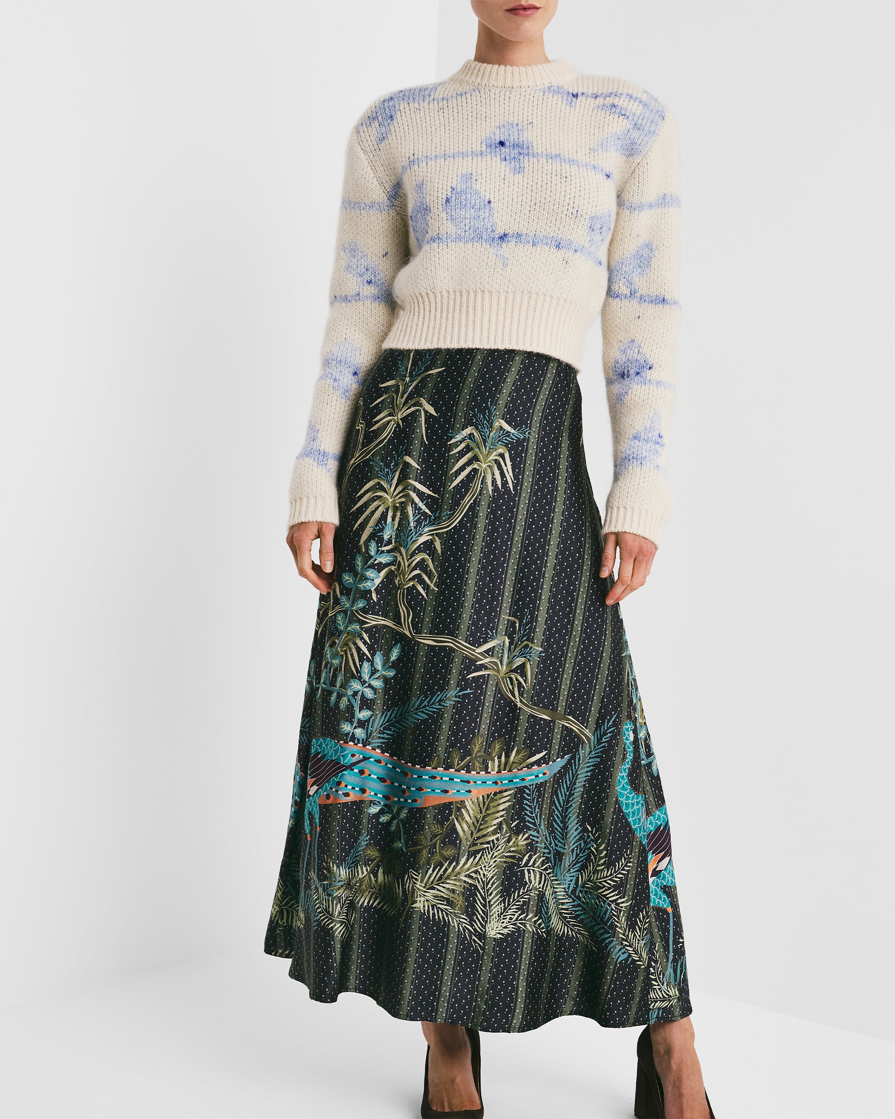 Satin Skirt