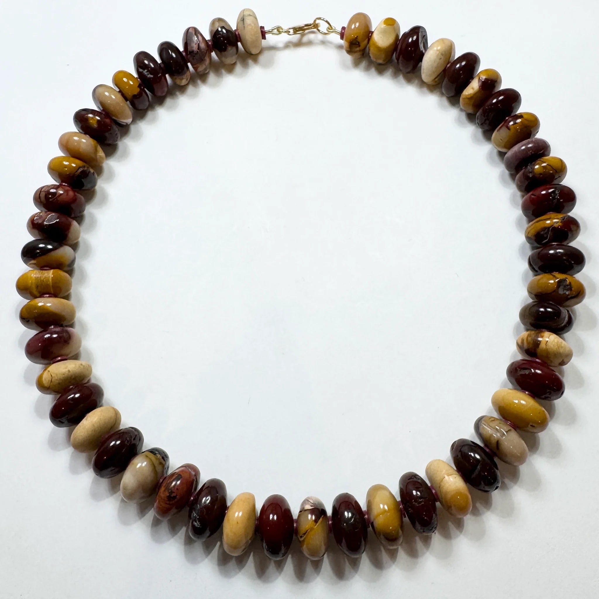 Theodosia Mookaite Jasper Statement Necklace