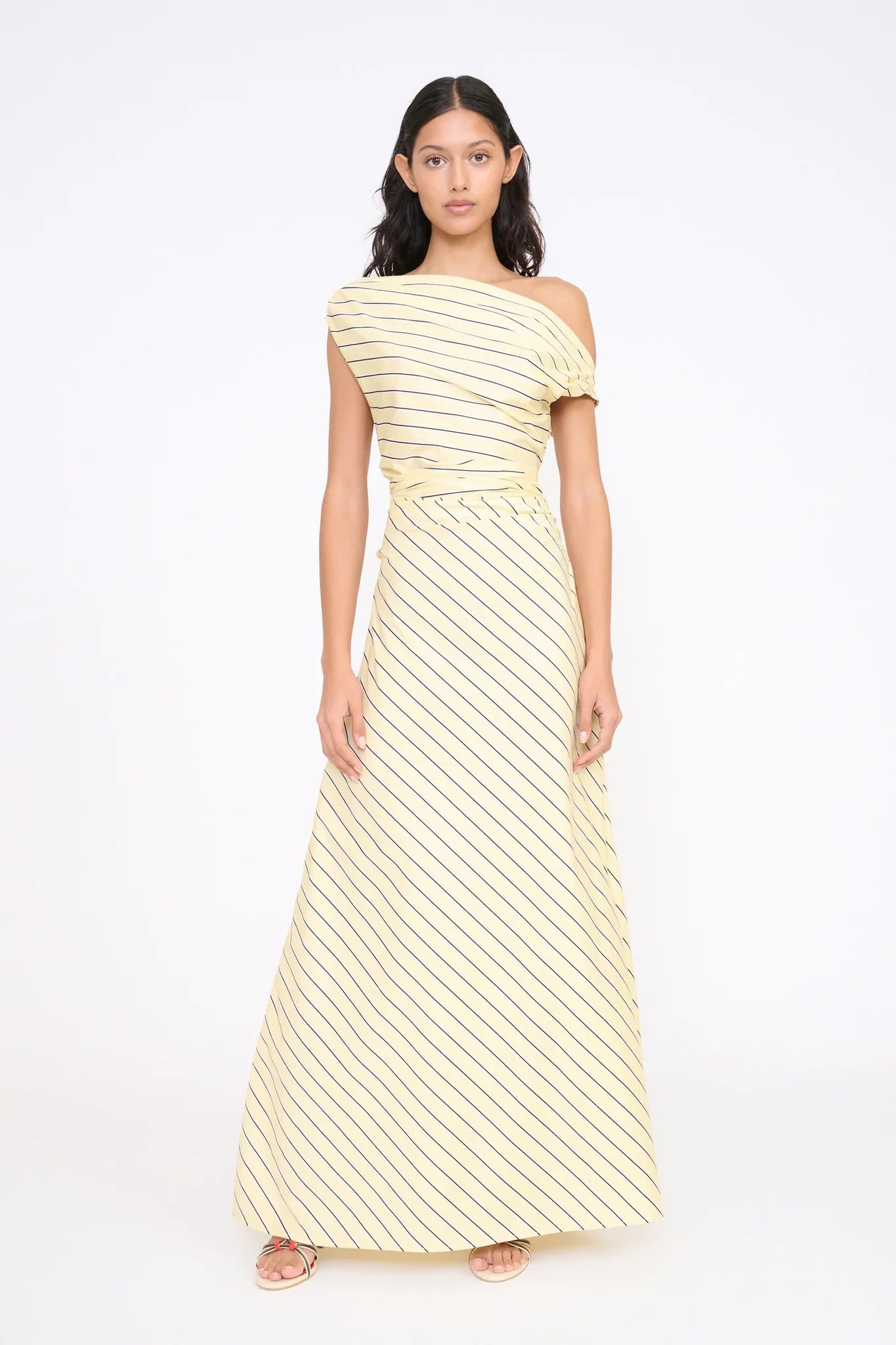 Staud Phare Maxi Dress - Monday Stripe