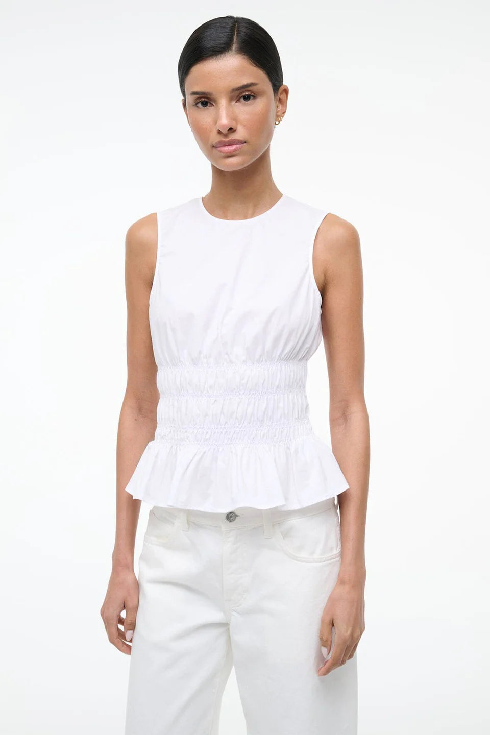 Staud Culver Top - White