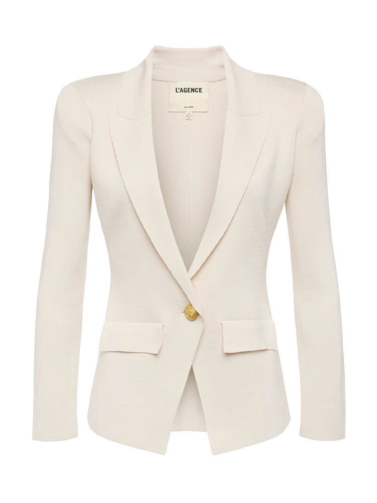 L'Agence Chamberlain Knit Blazer