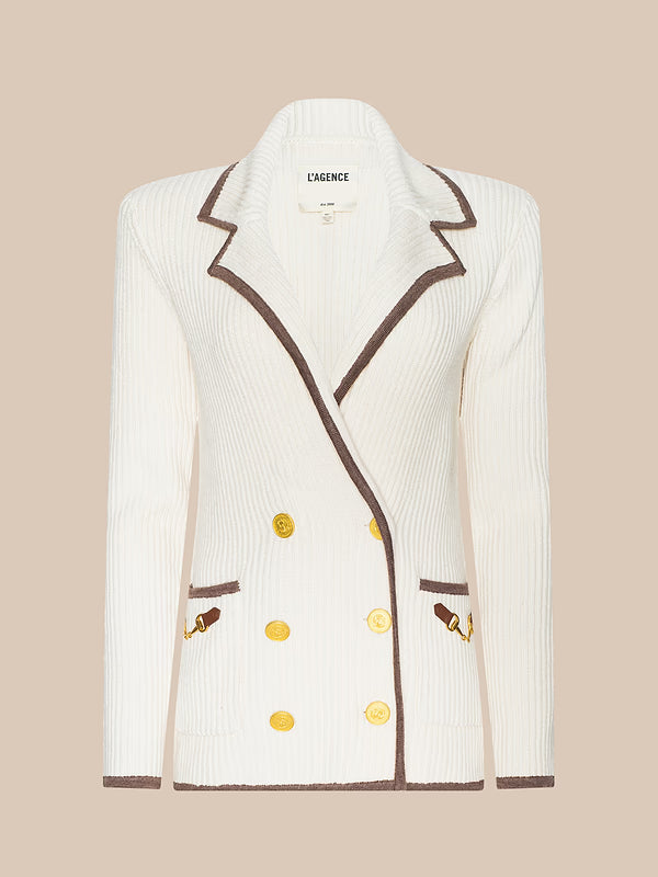 L'Agence Ranch Knit Blazer