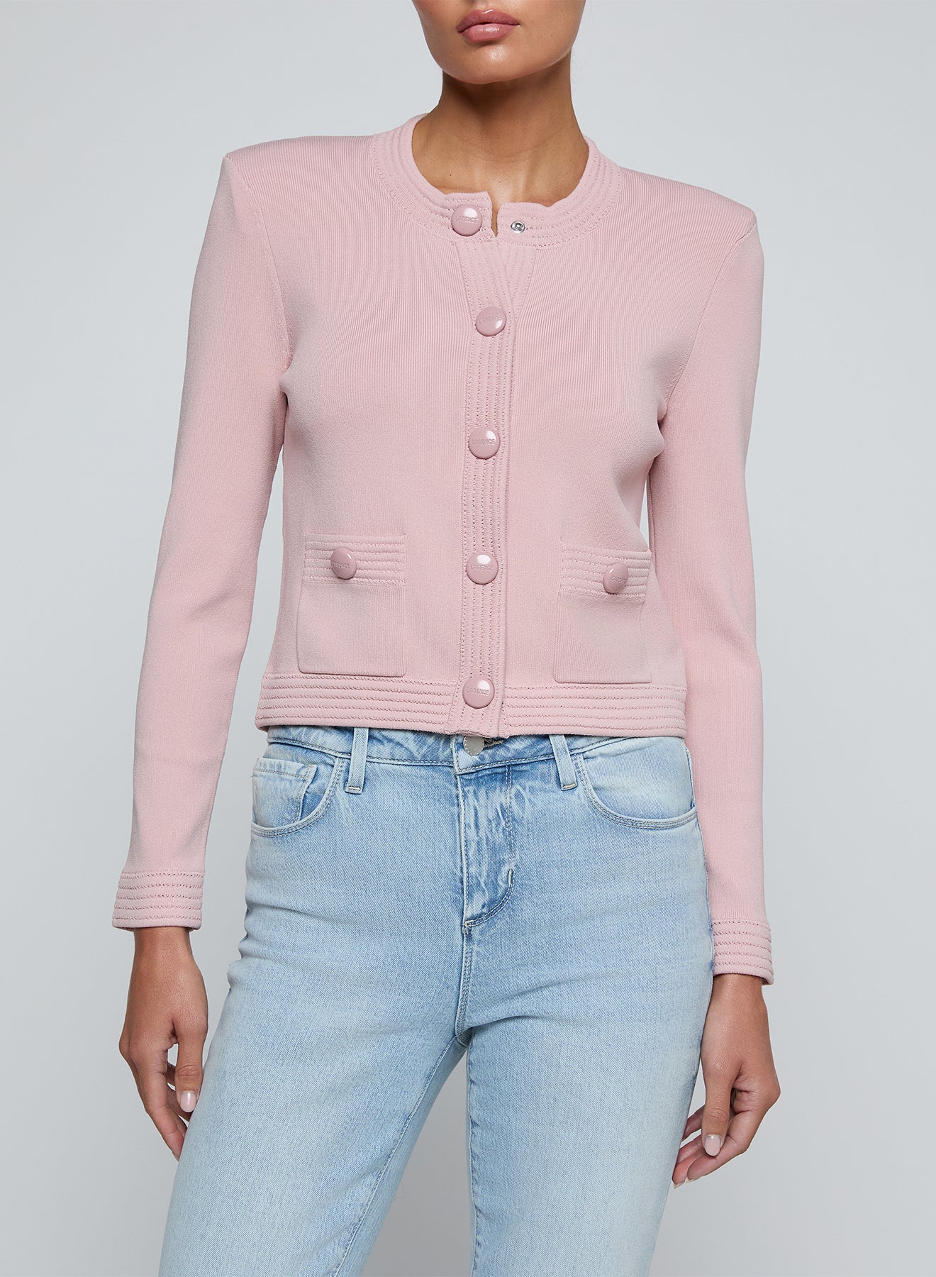 PATSY CROP CREW CARDI