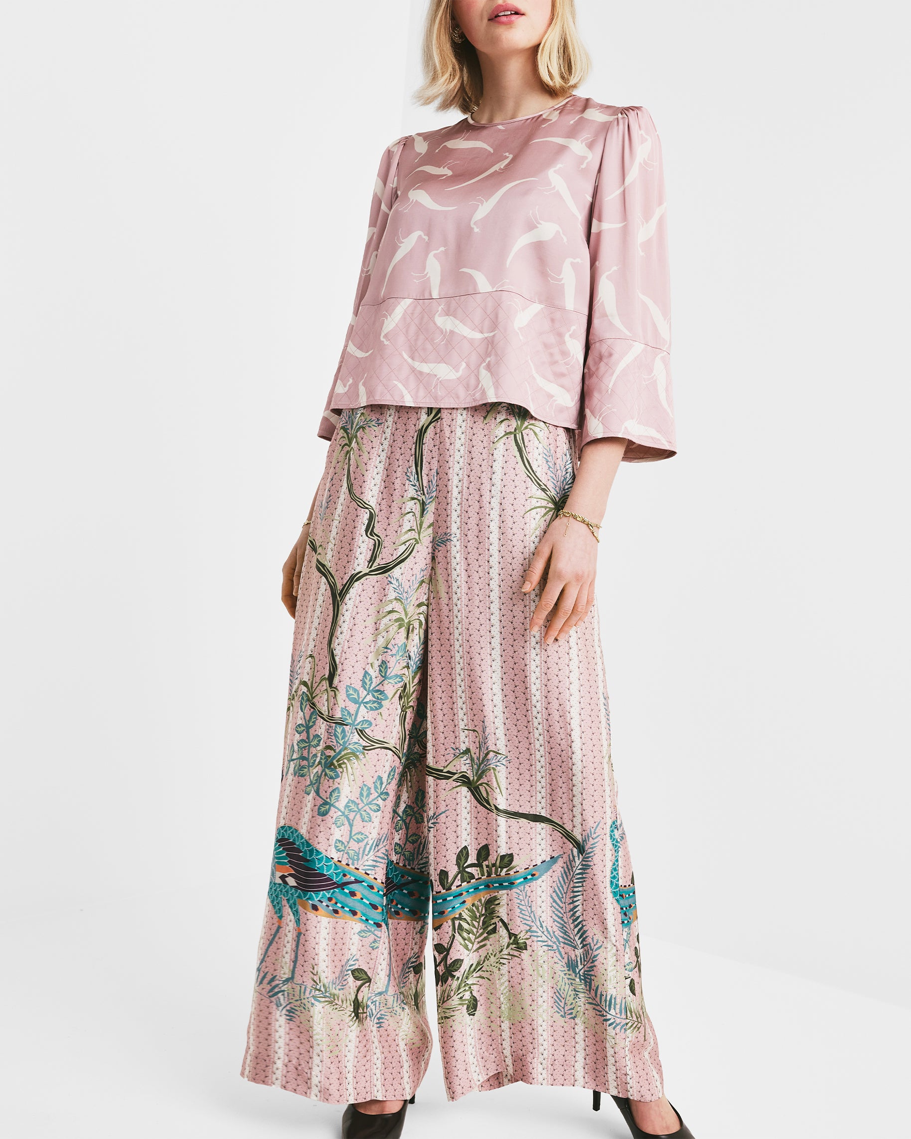 Satin Trousers