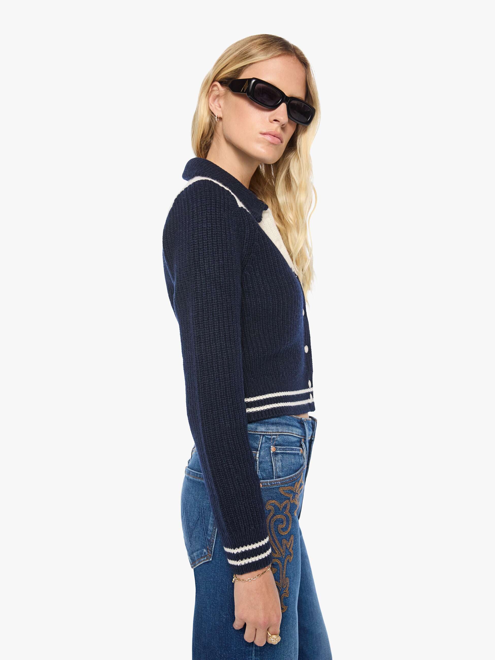 THE BABY RAQUETTE CARDIGAN