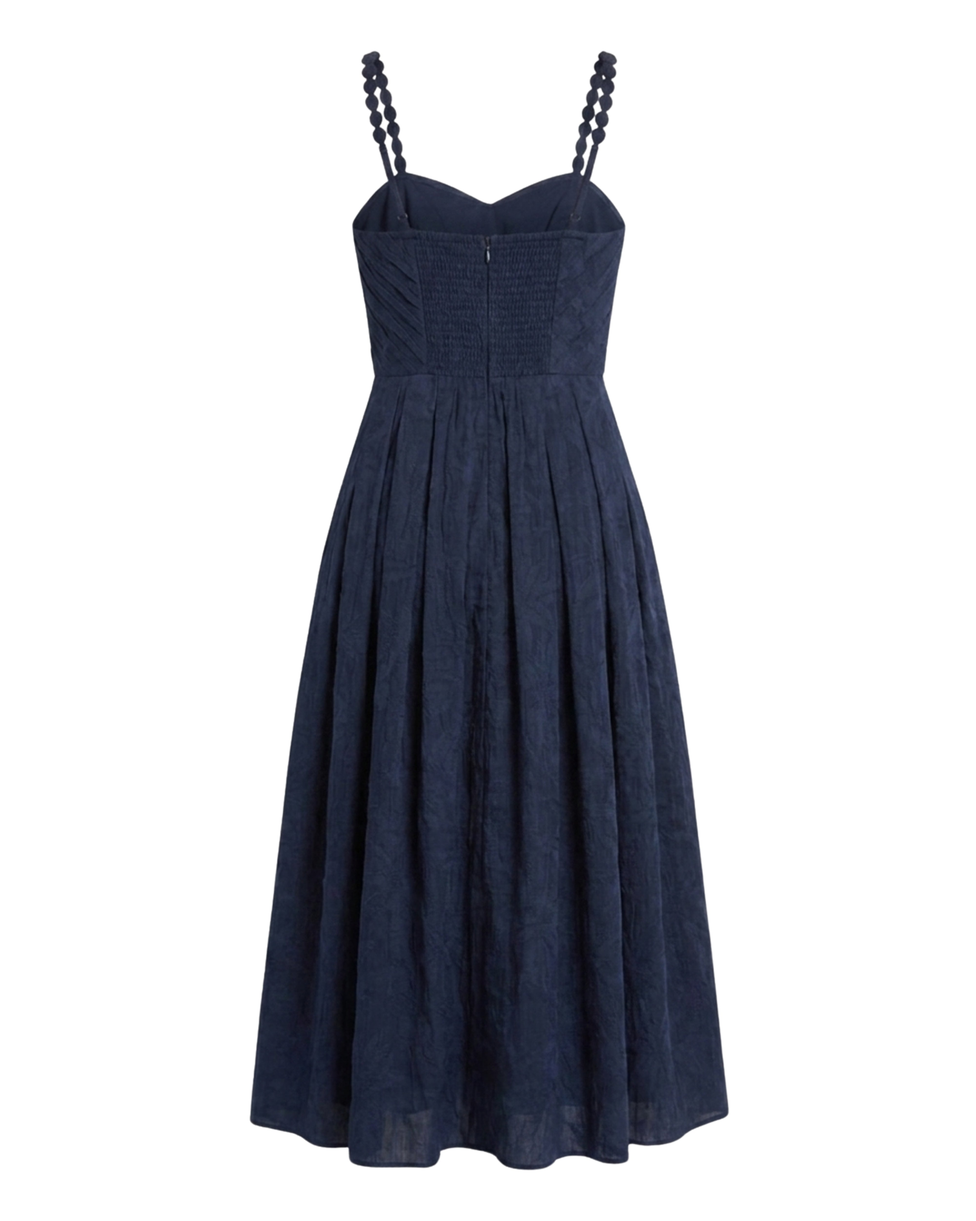 PF26 Marabel Midi Dress-Midnight Blue
