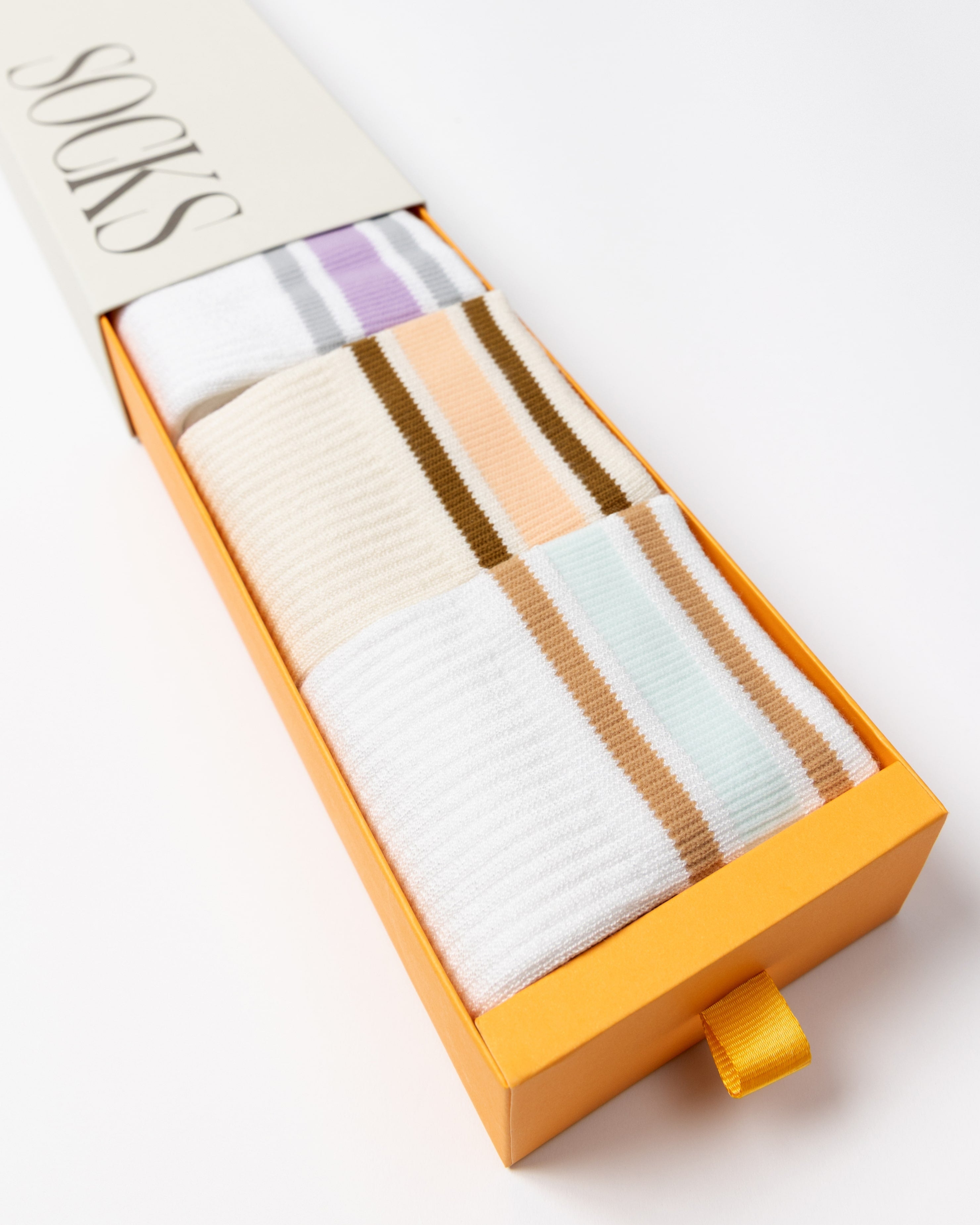 STRIPE CREW SOCK
