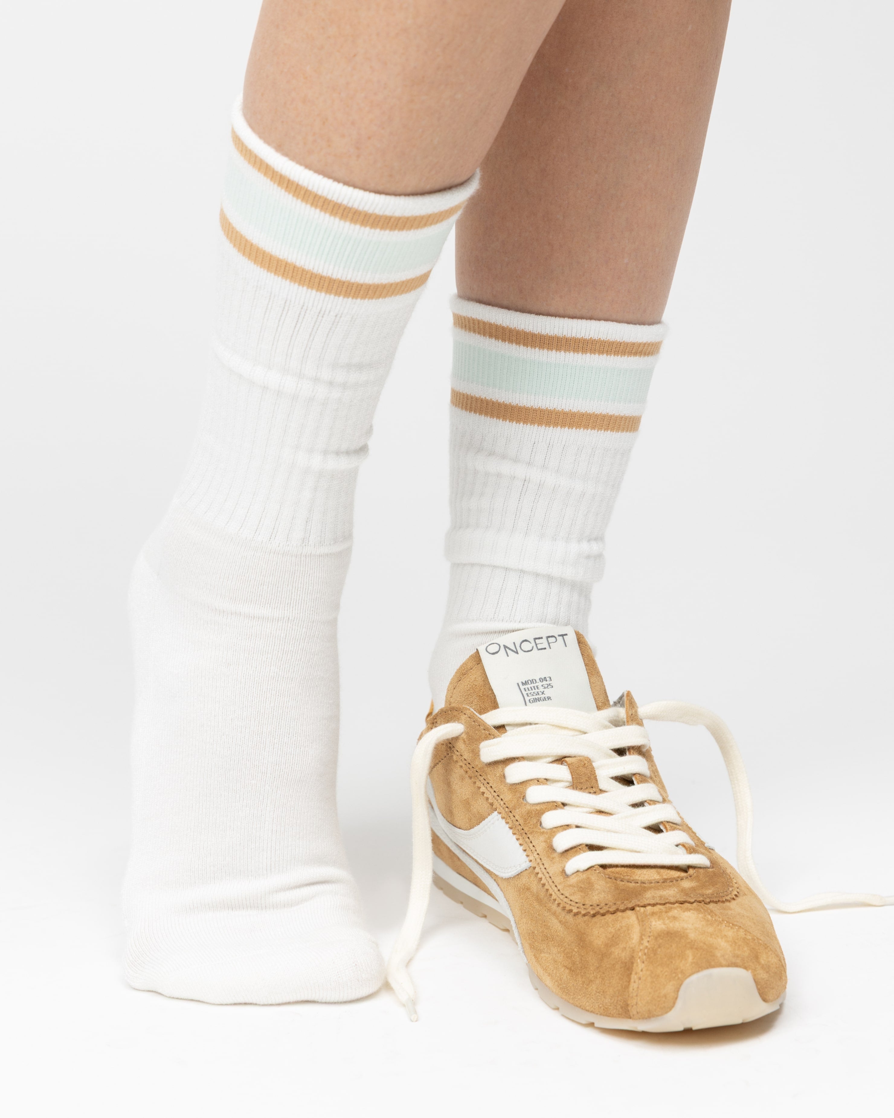 STRIPE CREW SOCK