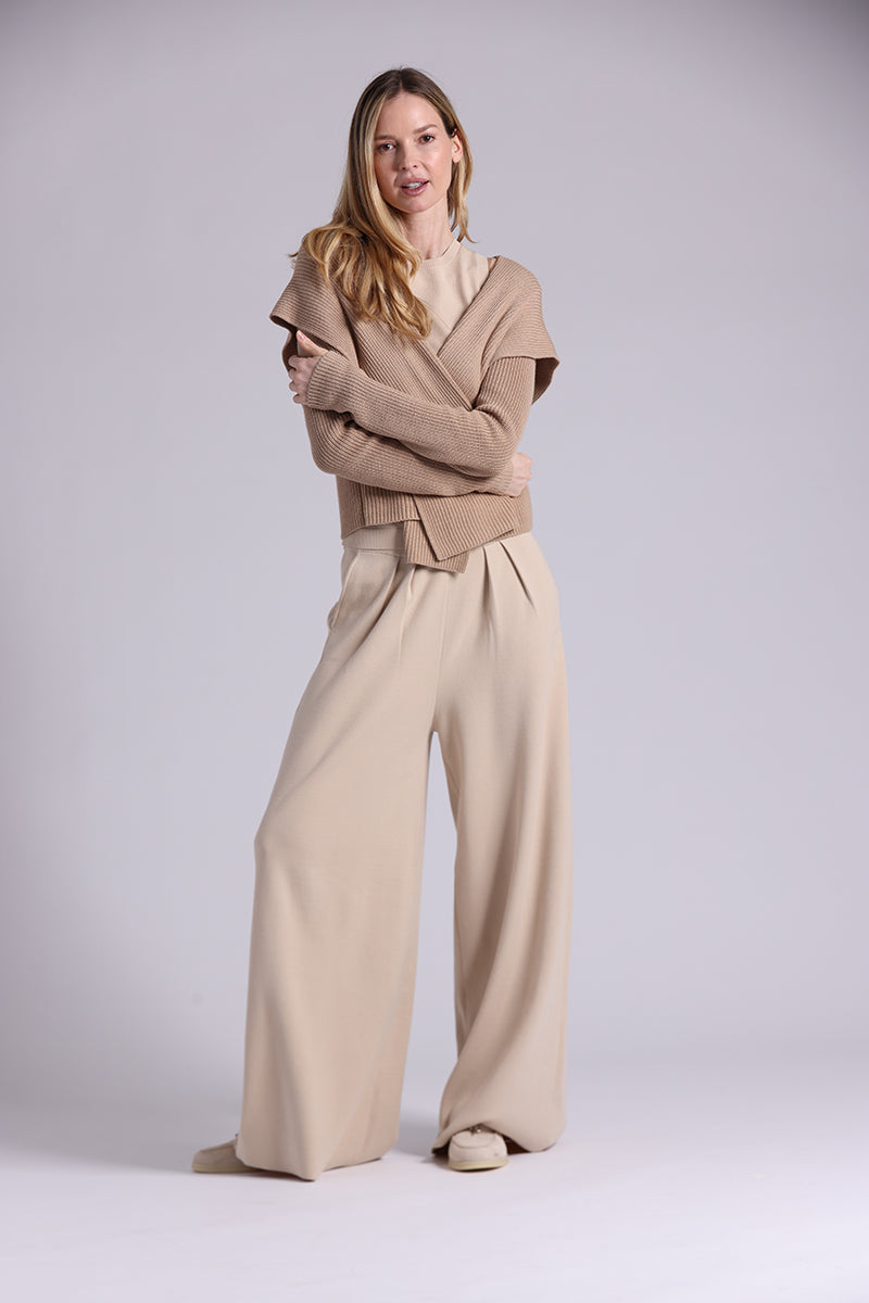 9264 Cotton Shaker Hooded Flyaway Cardigan