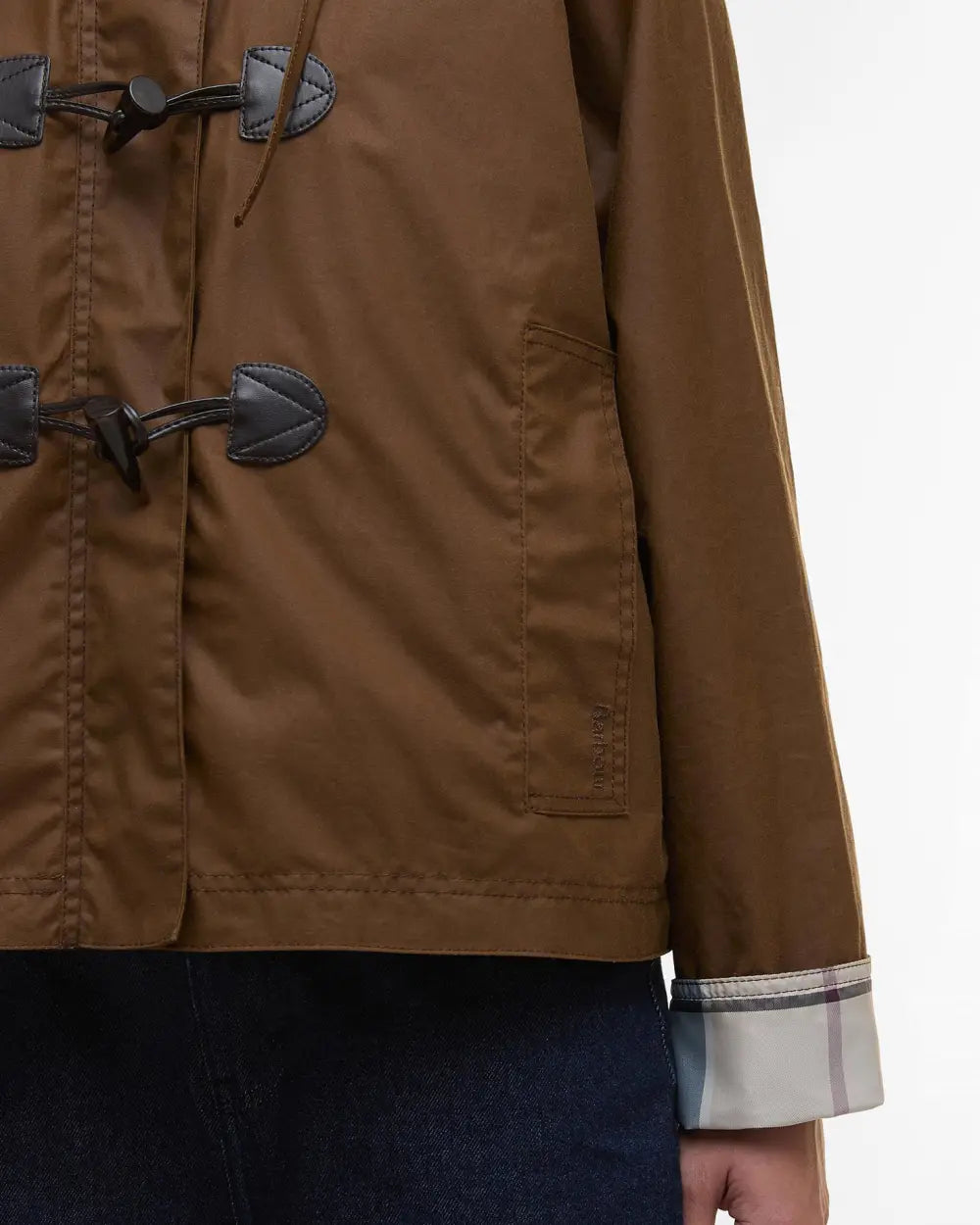 Barbour Myra Waxed Duffle Coat