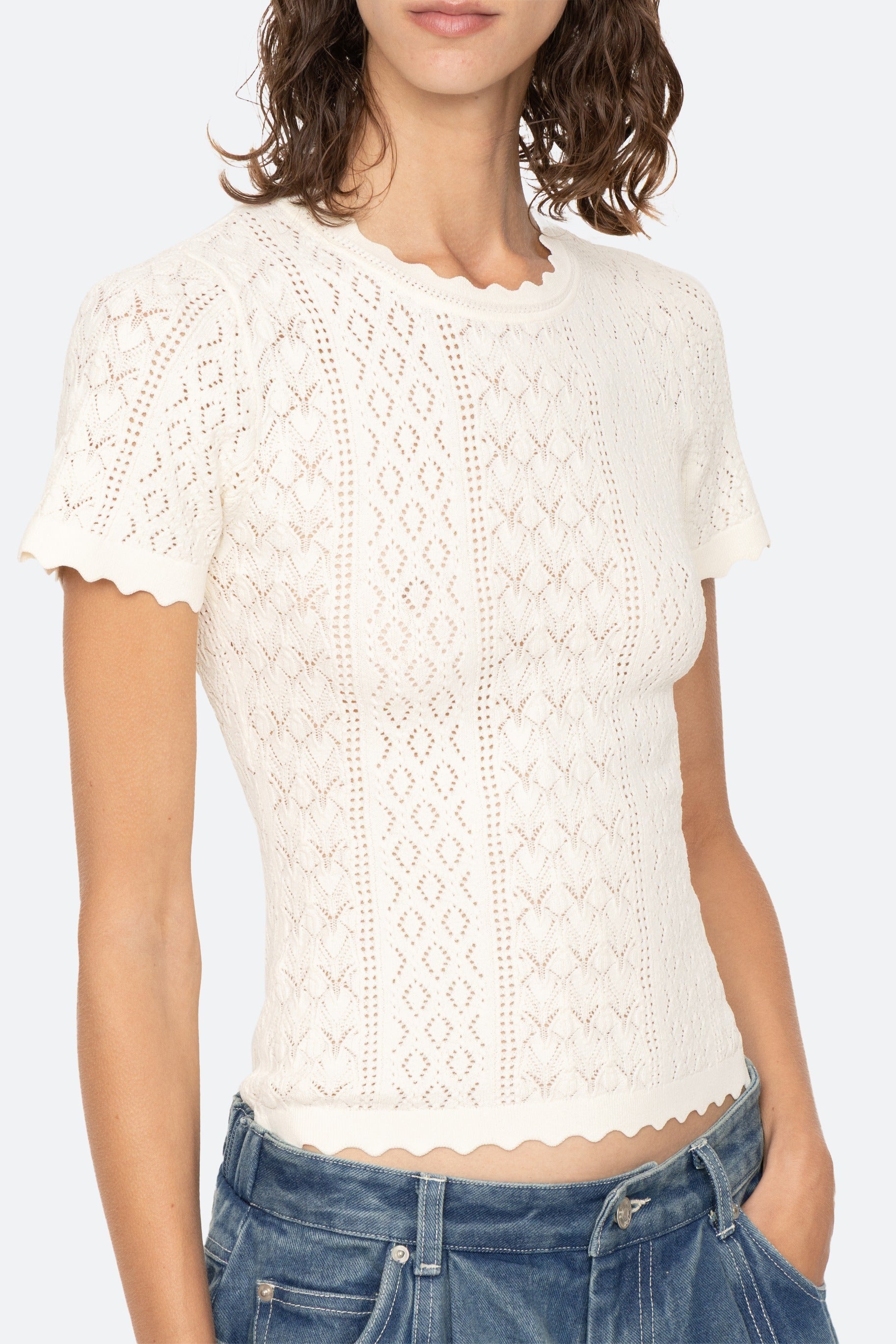 GEORGIA KNIT S/SLV TOP (D2)