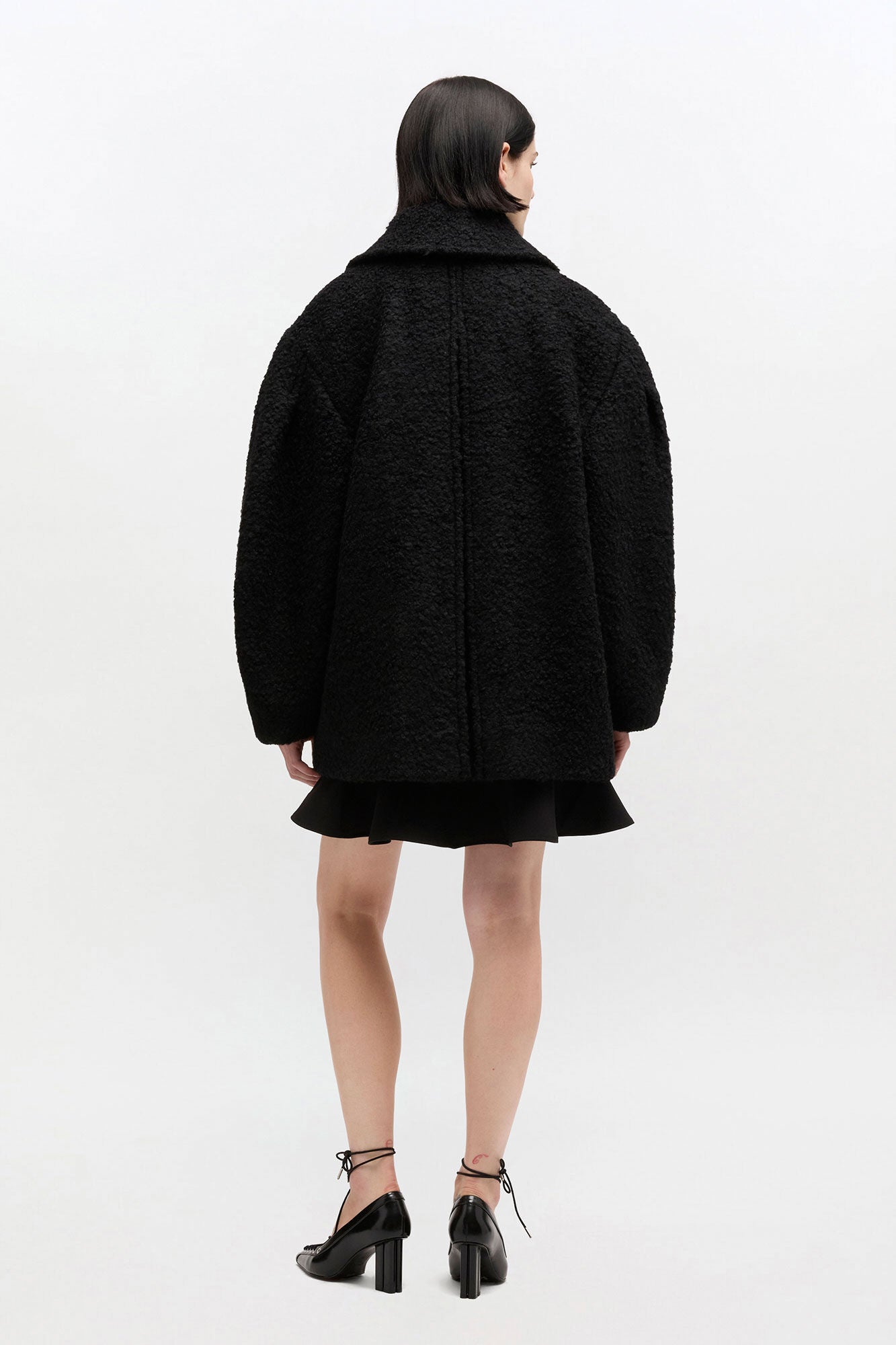 Ganni Heavy Boucle Midi Coat