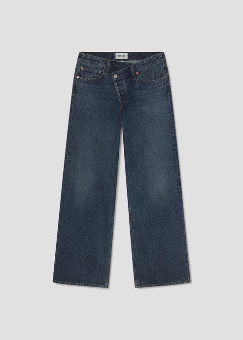 Agolde Arc Criss Cross Jean (Weightless) - Form