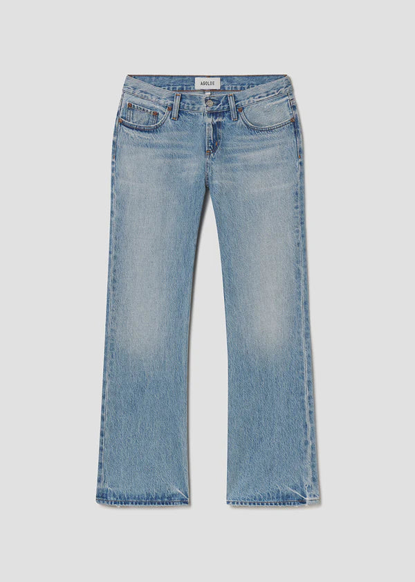 Agolde Low Rise Boot Ankle Jean - Stream