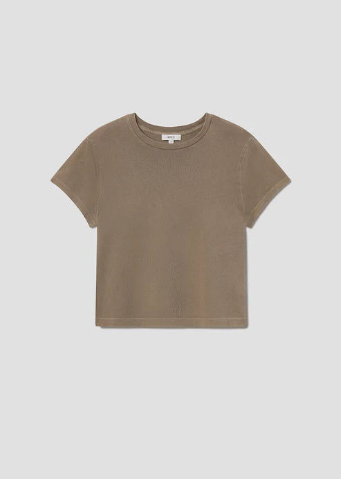 Agolde Adine Shrunken Tee - Trail