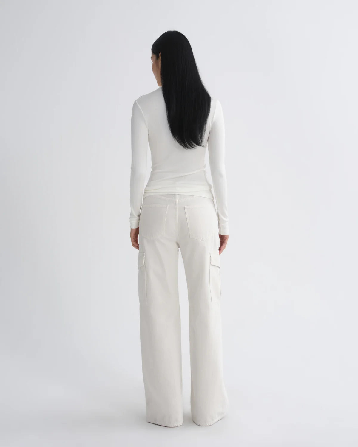 Agolde Carlyle Turtleneck - Vapor