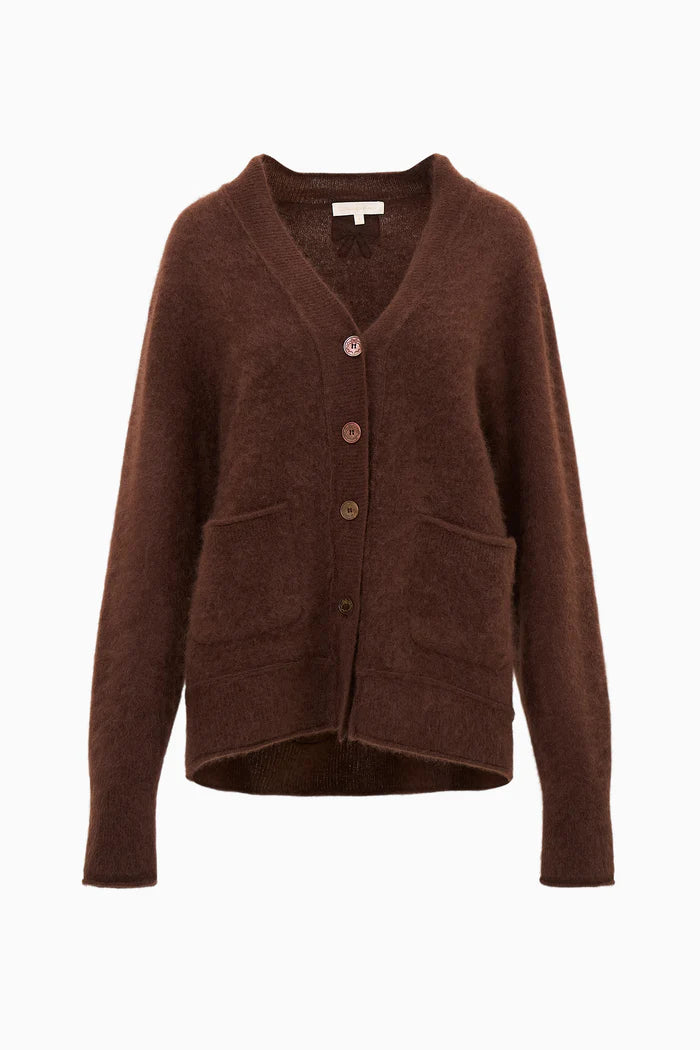 LoveShackfancy Applene Brushed Cashmere Cardigan