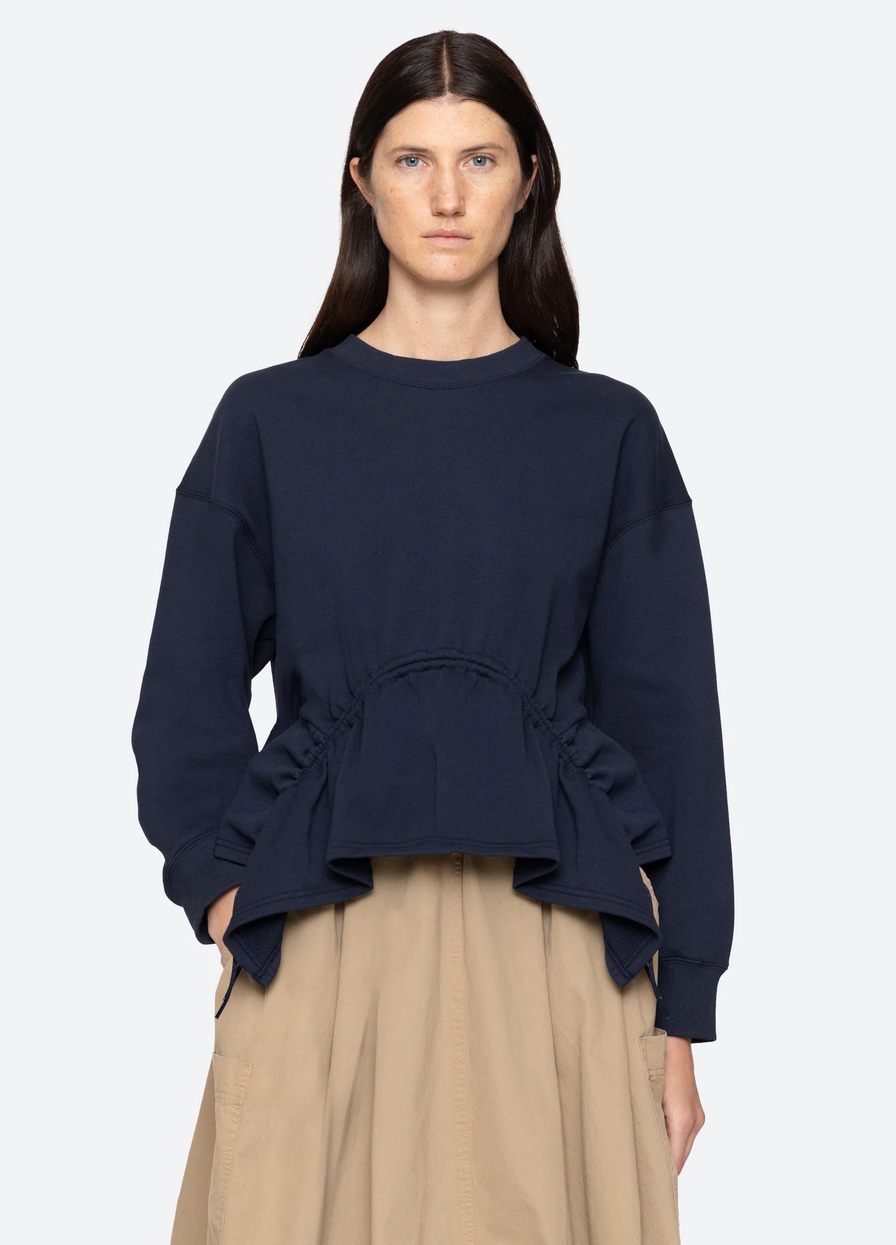 SEA New York Athena Solid Sweatshirt
