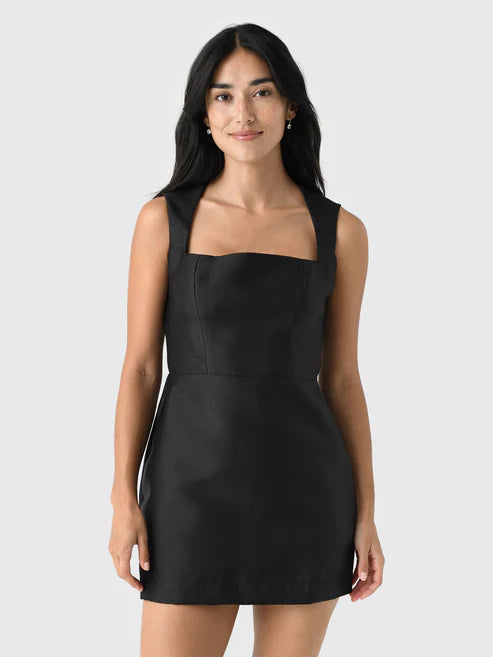 Marques' Almeida Heavy Satin Corset Mini Dress