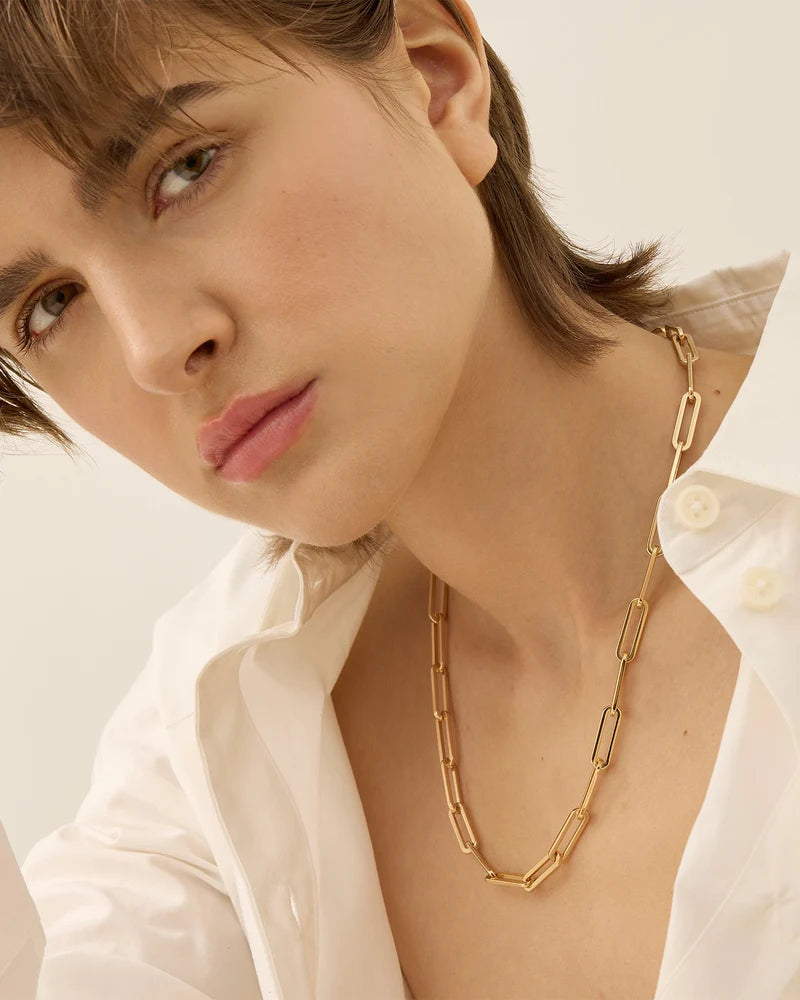 Jenny Bird Andi Slim Chain - Gold