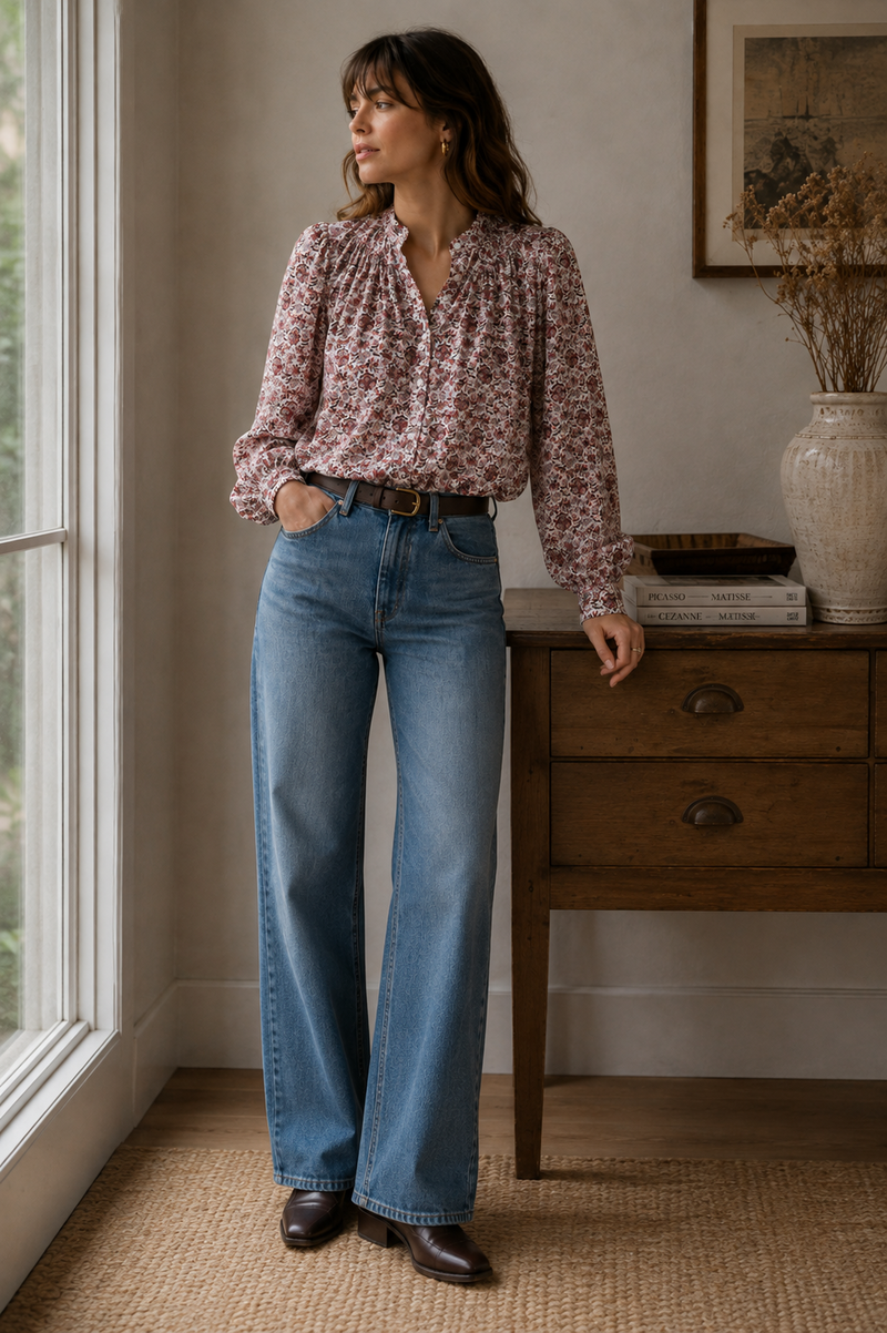 Alix of Bohemia Annabel Horizon Kilim Shirt