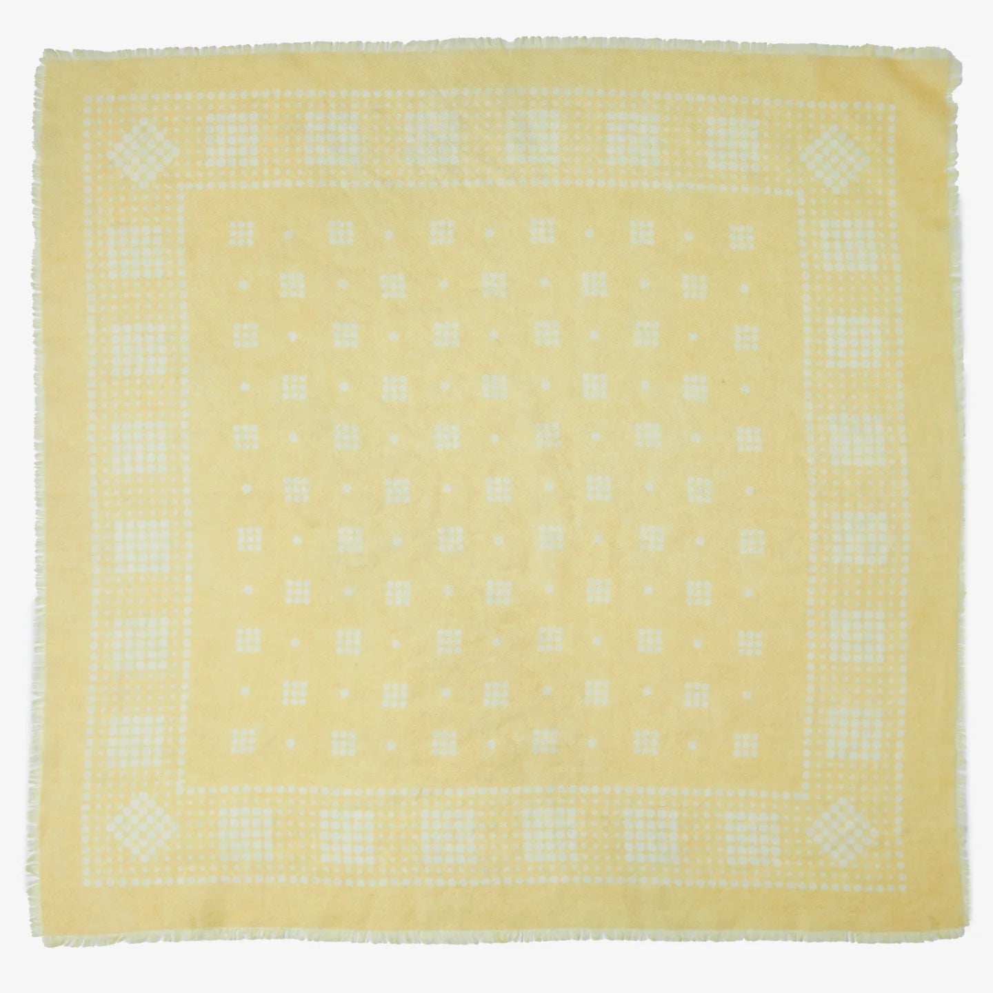 Wyeth Peters Cashmere Bandana - Yellow