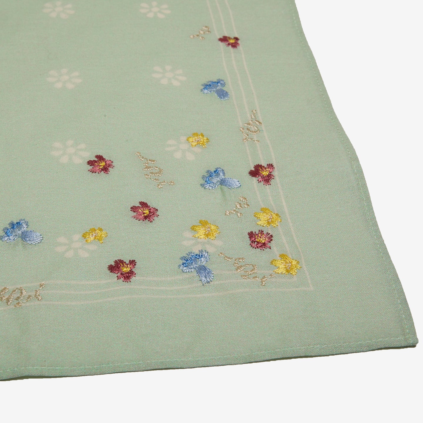 Wyeth Bloom Cotton Bandana - Sage
