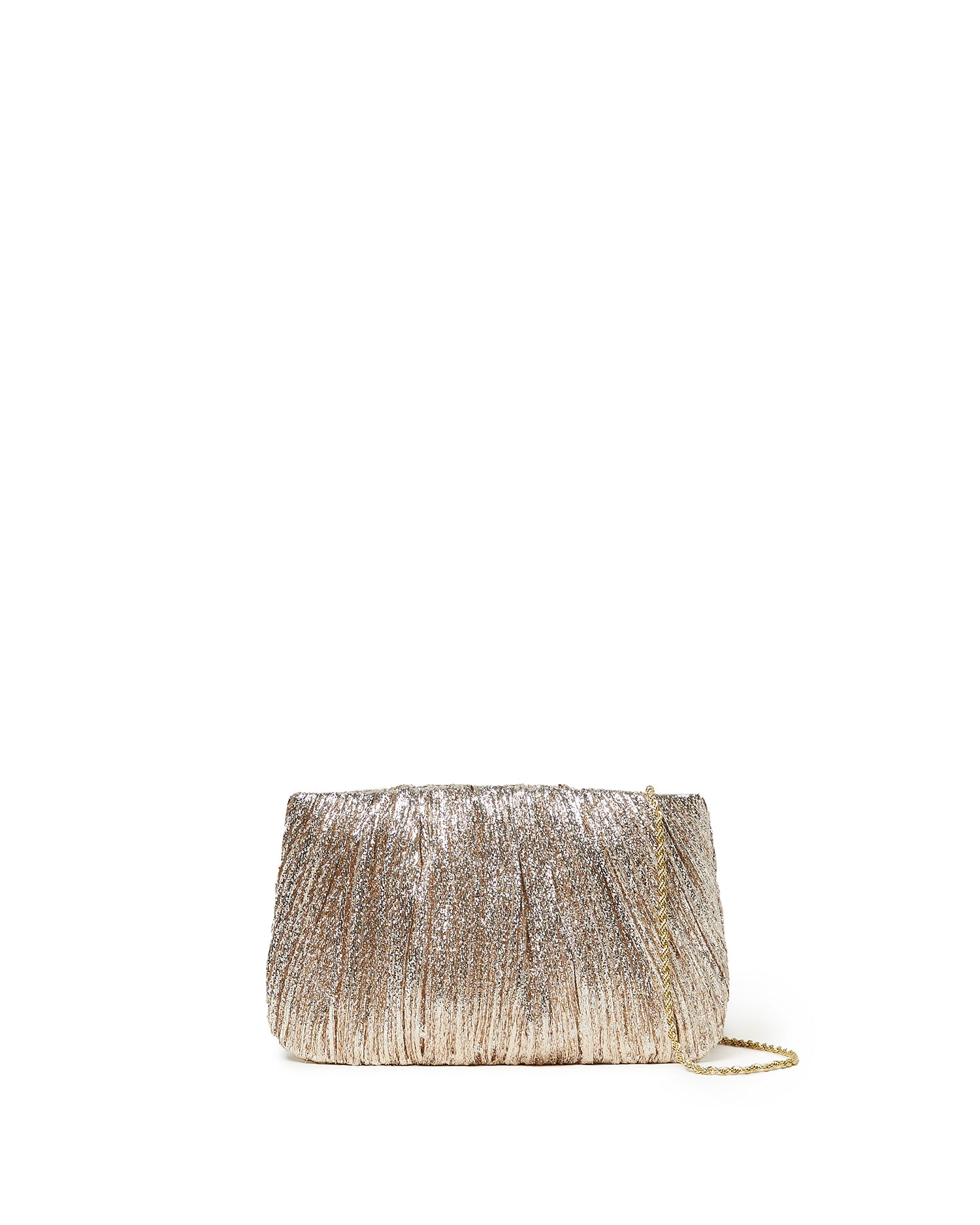 BRIT FLAT PLEATED POUCH