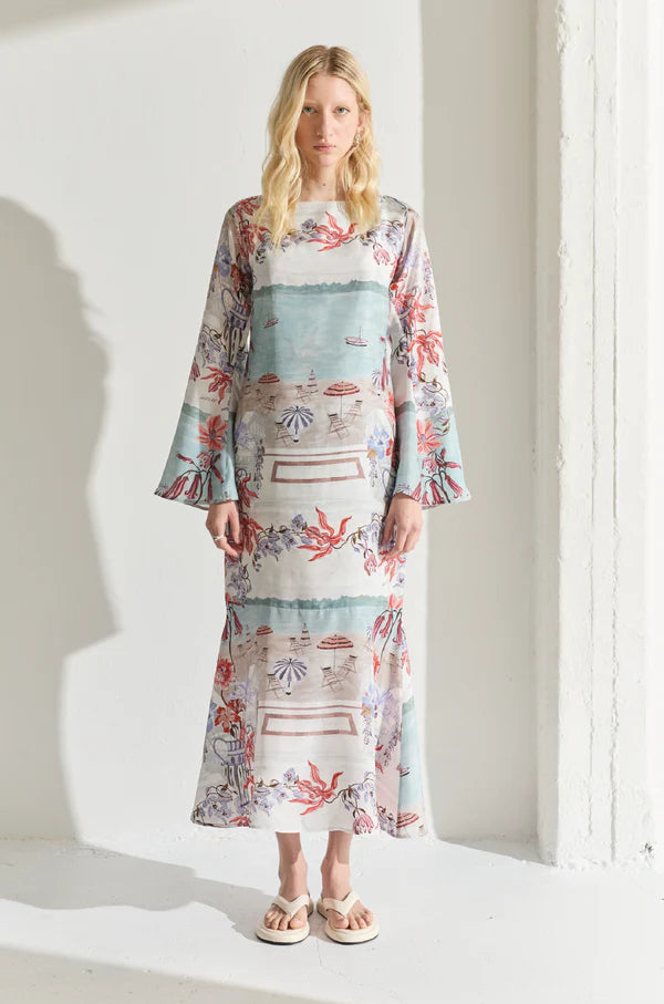 Isla & White Blythe Midi Dress