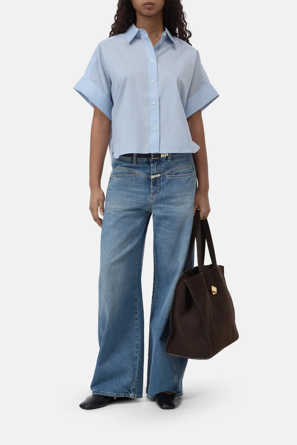 Closed Turn-Up Cotton Shirt