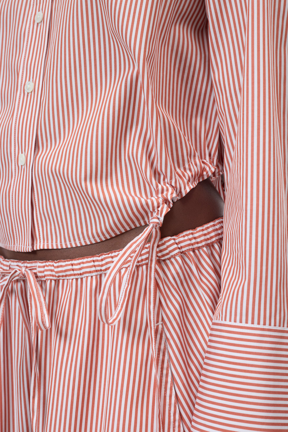 Gathered shirt