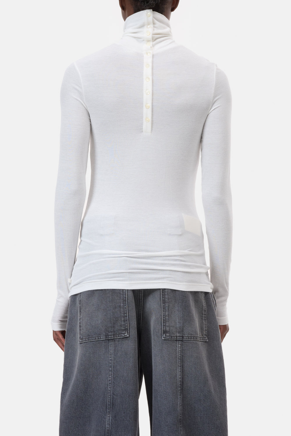 High neck longsleeve