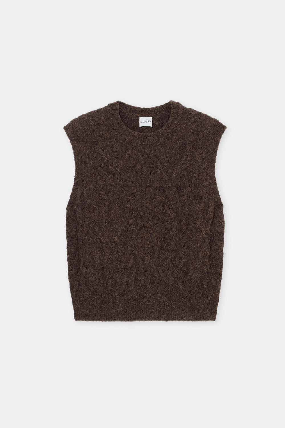 Crew neck vest