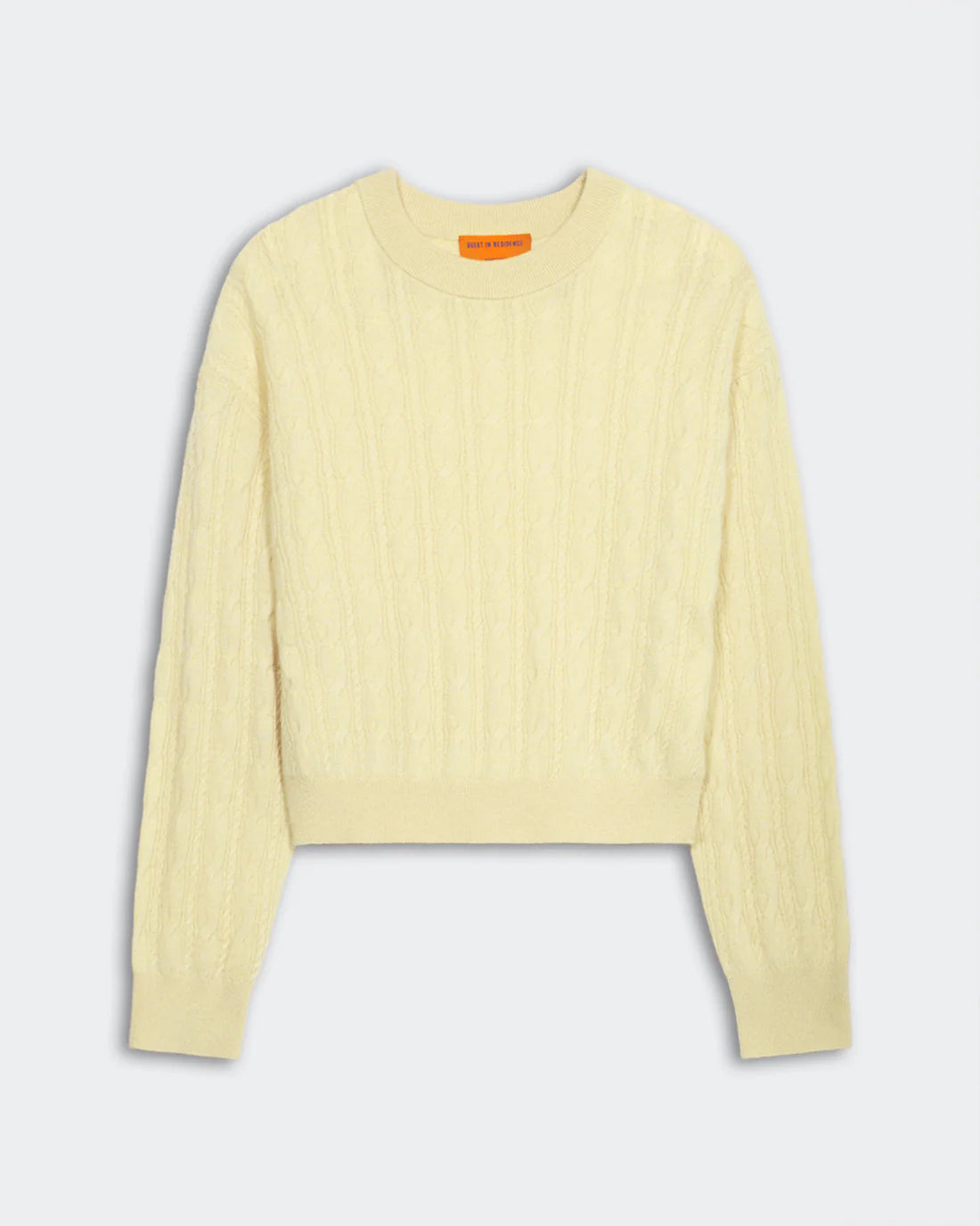 Guest In Residence Cable Collegiate Crew Sweater