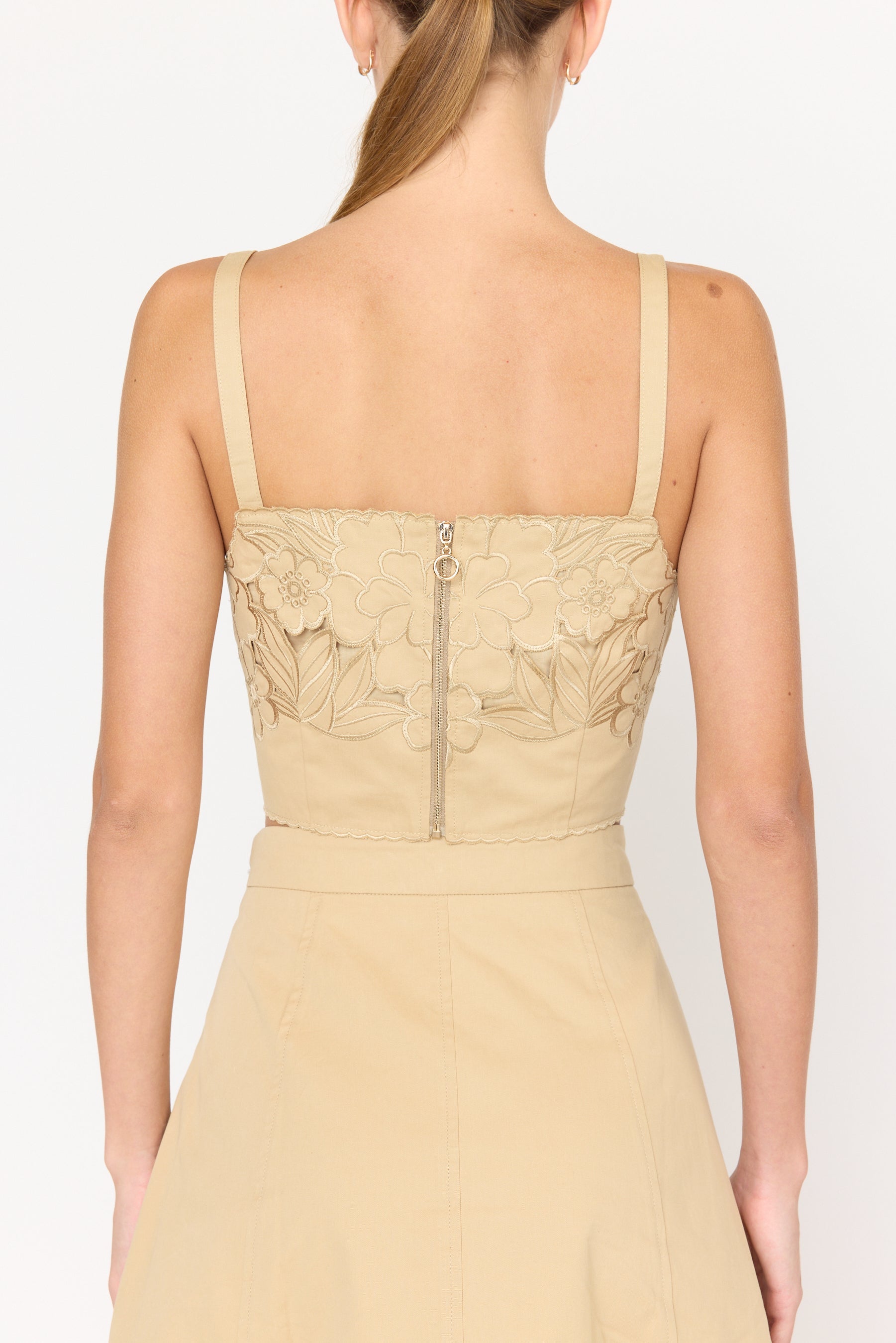 Feyre Top - Khaki