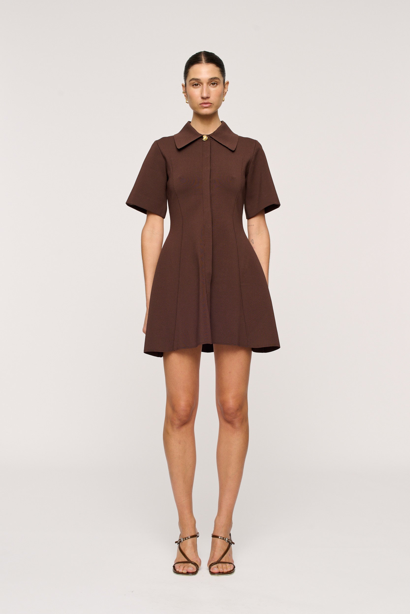 SORREL KNIT SHIRT DRESS