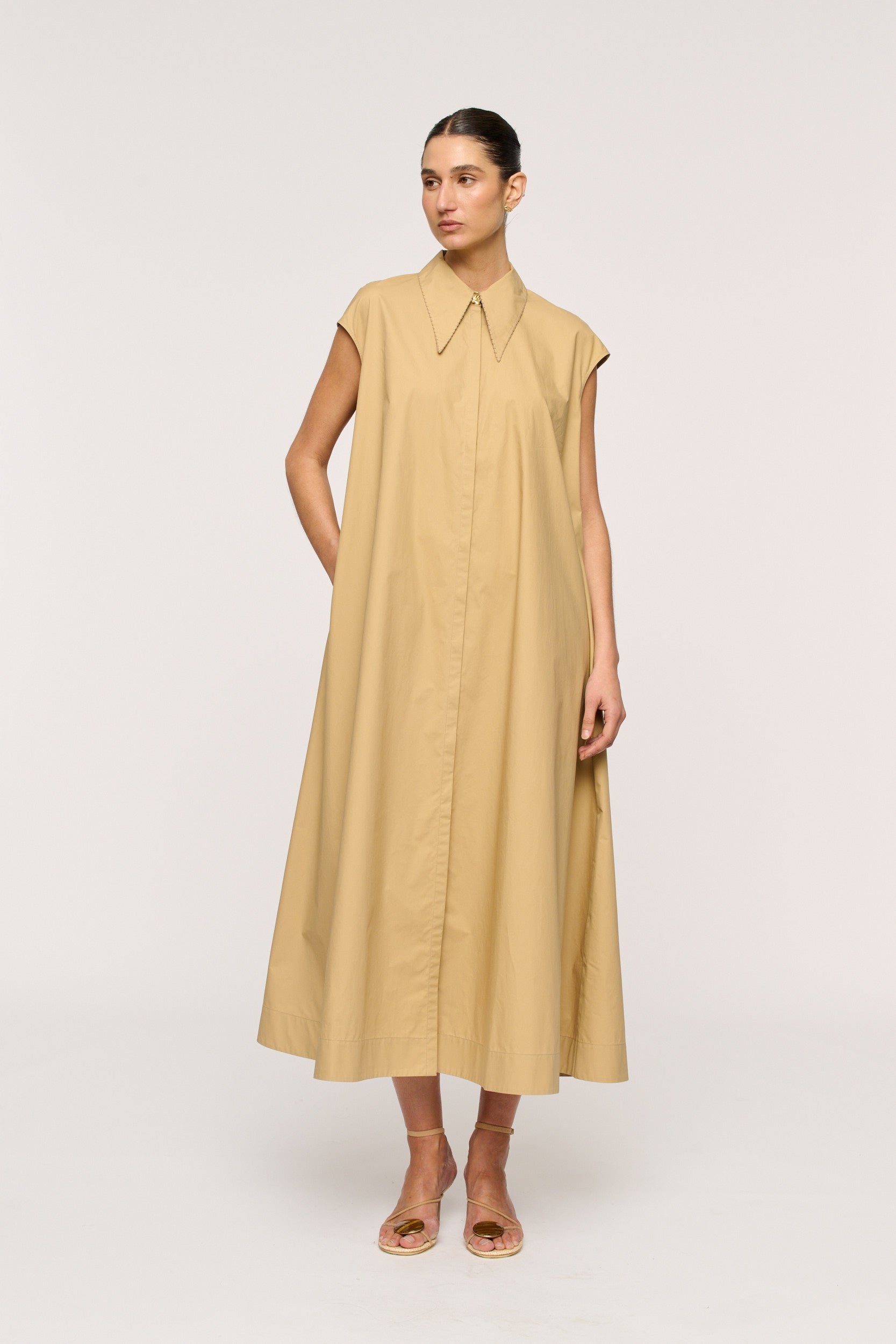 CALLISTA BELTED DRESS