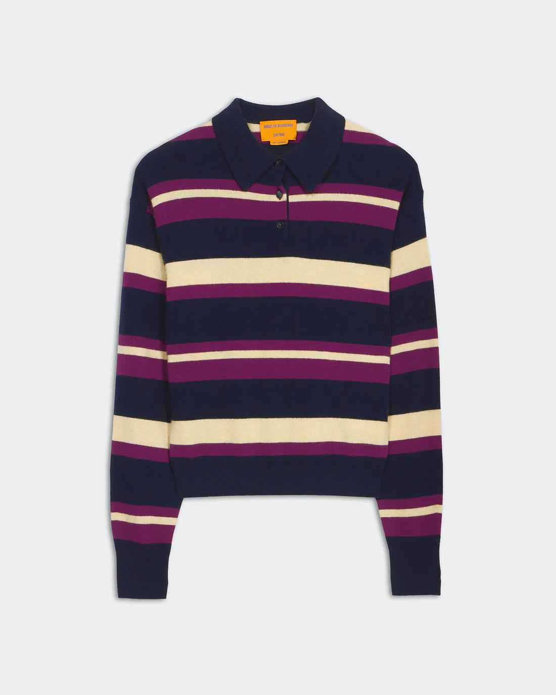 Guest In Residence Collegiate Stripe Polo