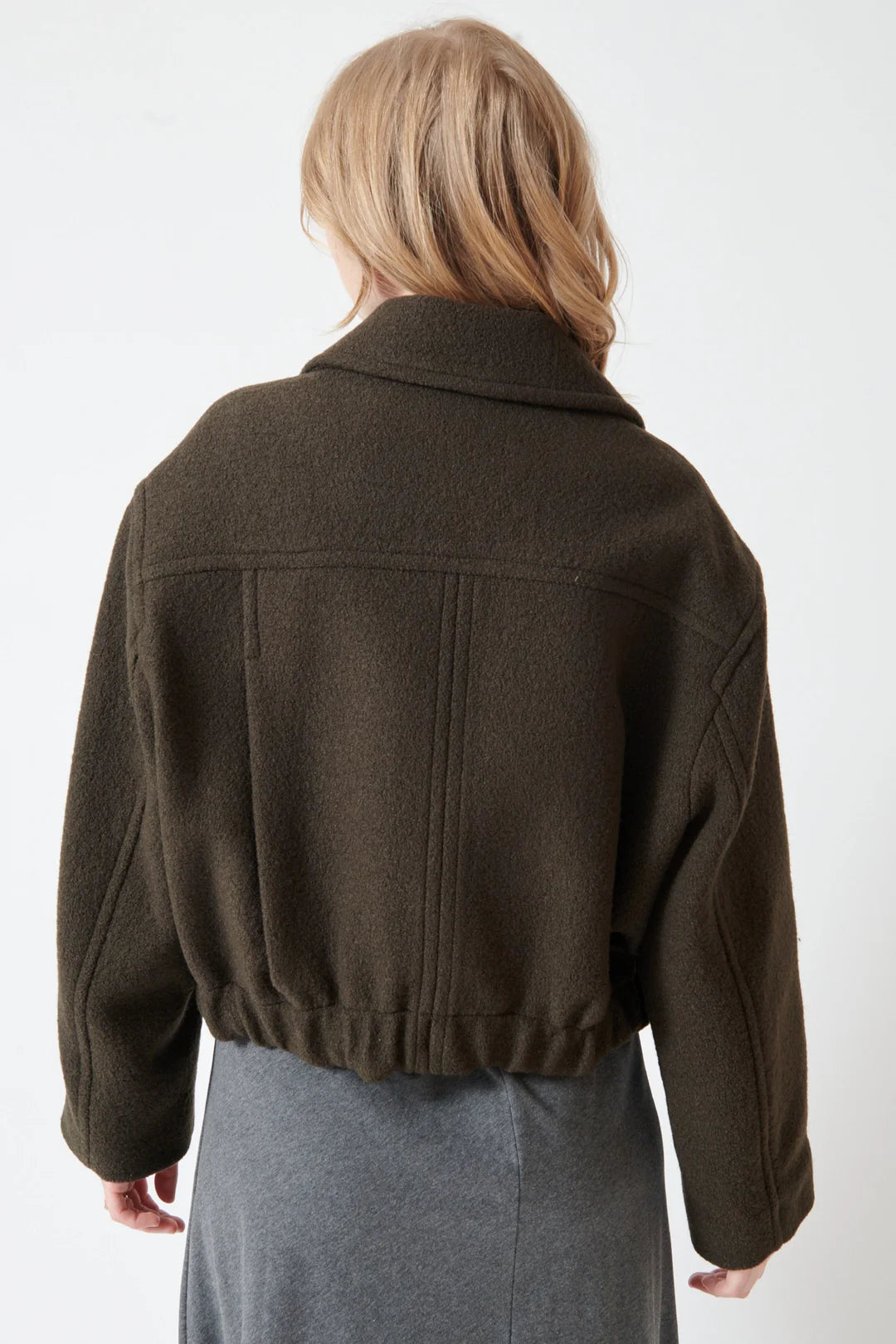 Apiece Apart Ria Cropped Back Jacket