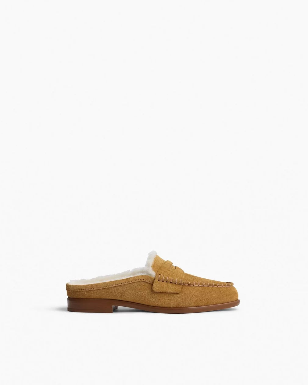 Rag & Bone Carter Suede Shearling Mule