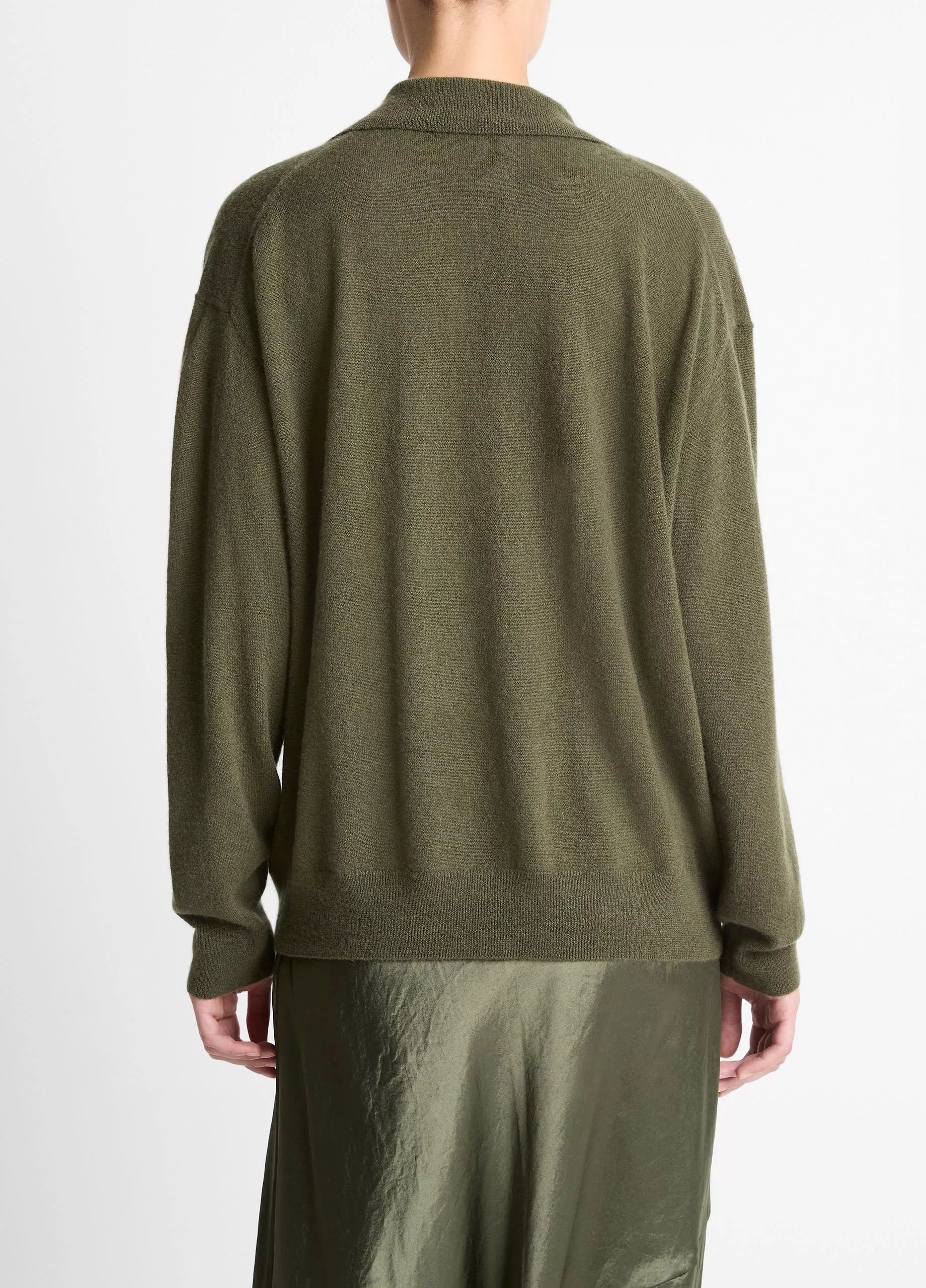 Vince Wide Placket Polo